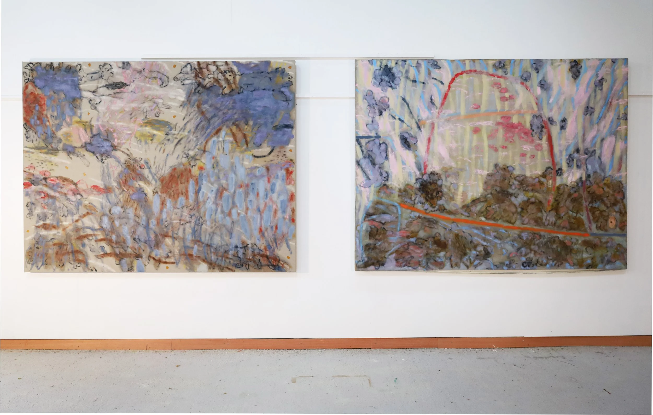 work in progress in the studio (holding image)