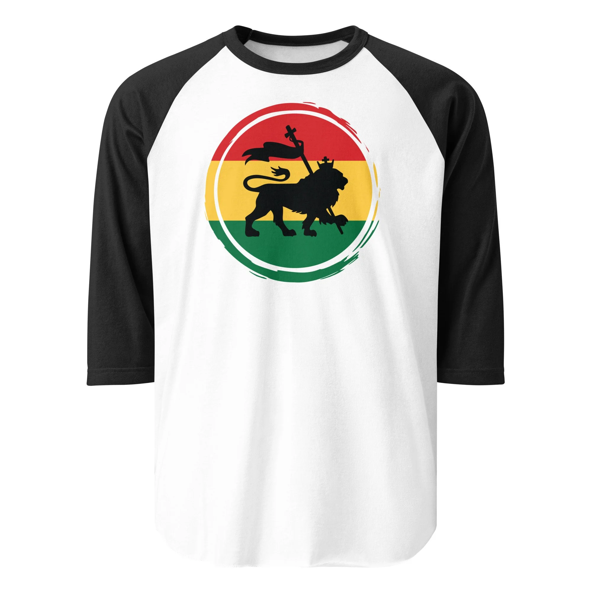 Rasta Lion | 3/4 Sleeve Shirt