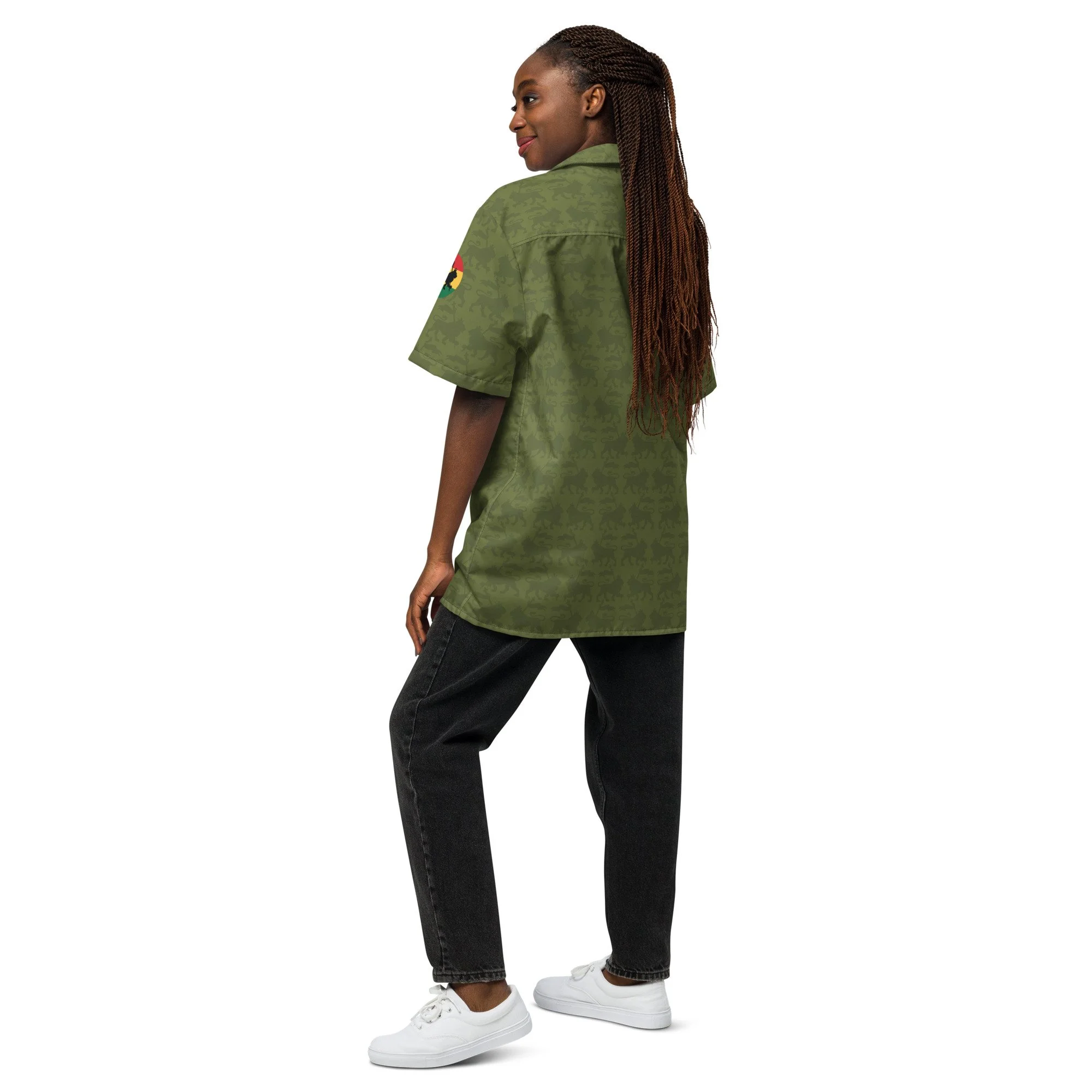 Jah Army | All-Over Print Shirt