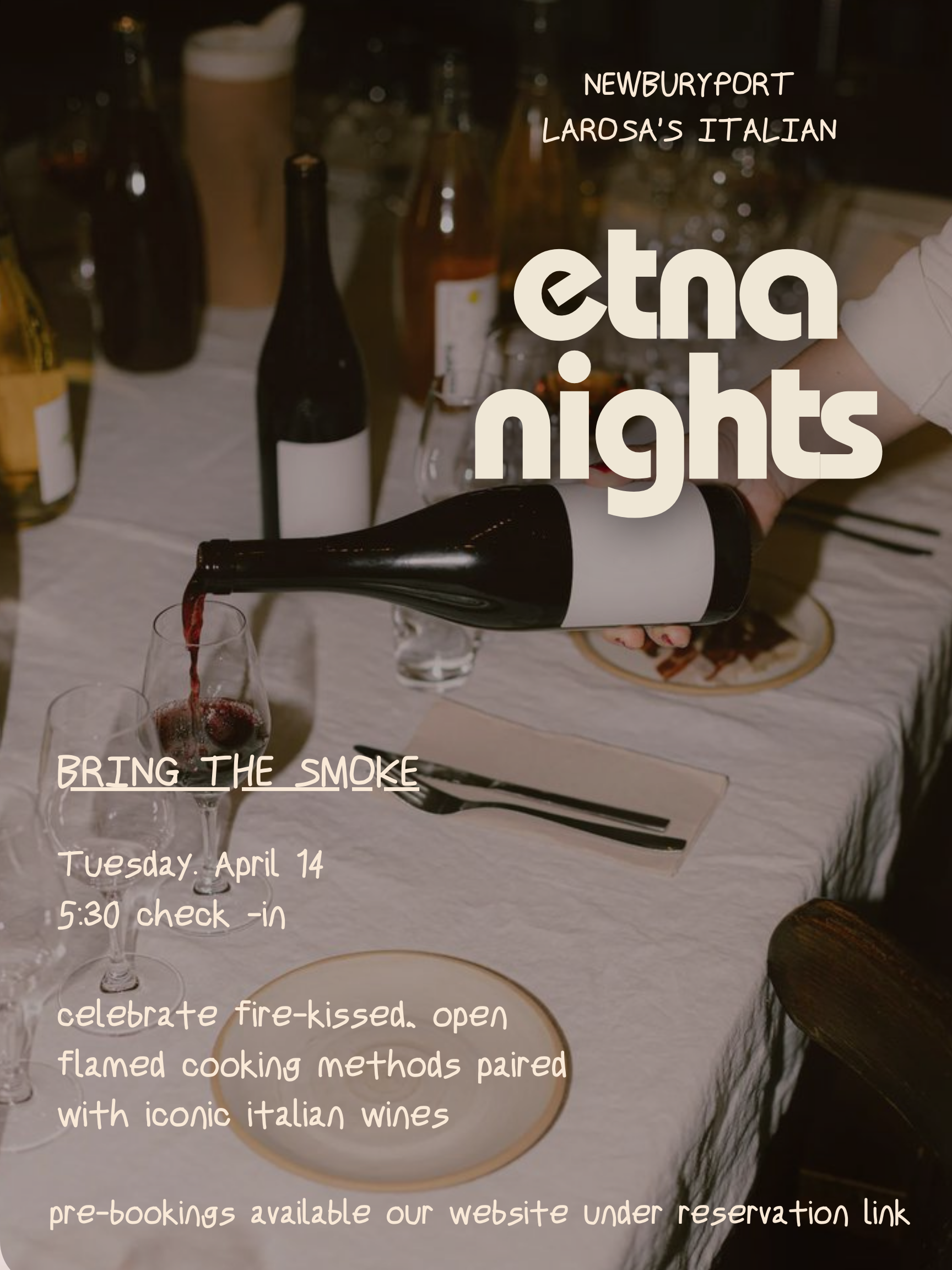 Enza Nights: Italian Wine Dinner at LaRosa’s Newburyport