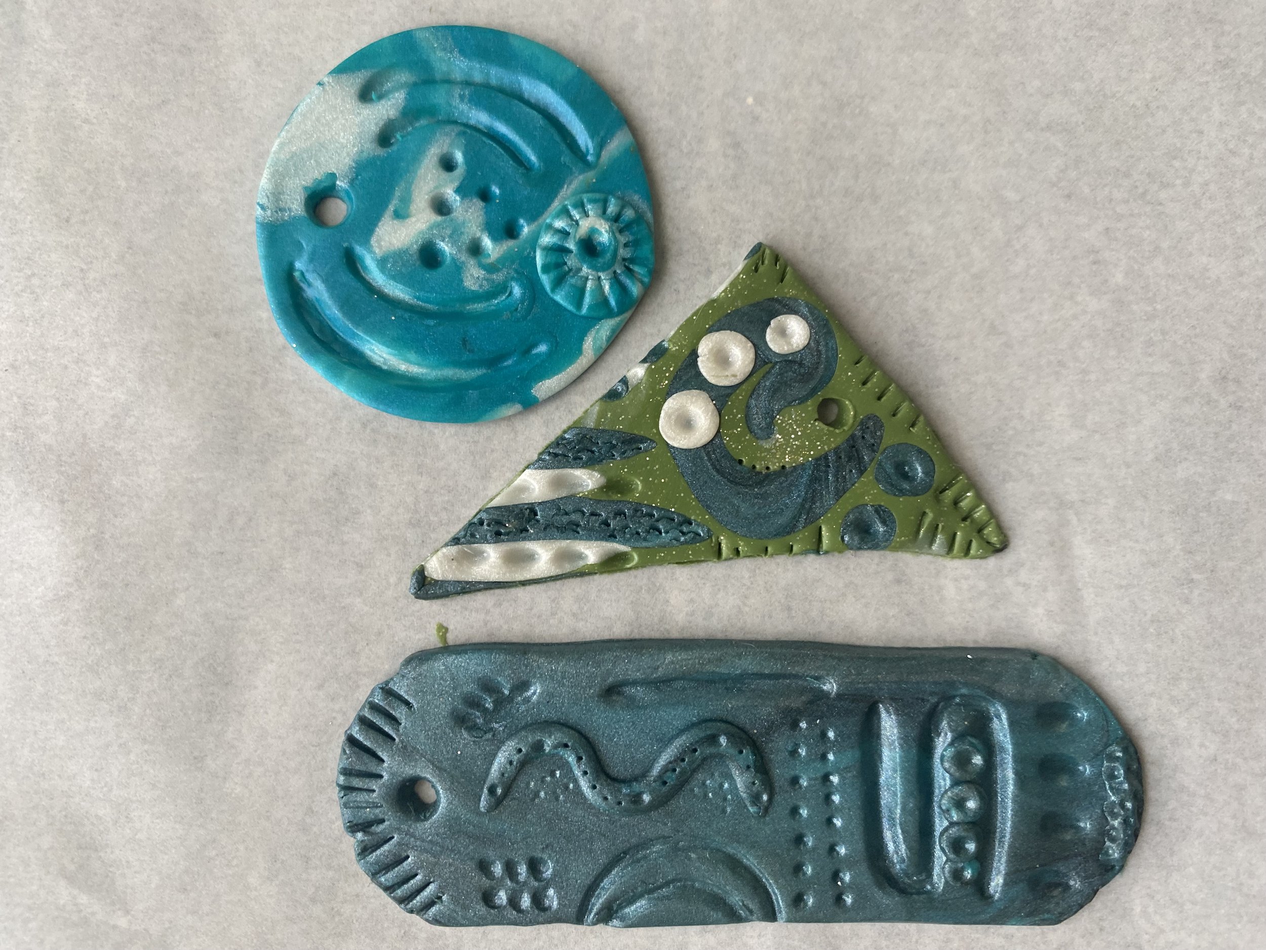DIY CLAY MINDFULNESS STONES