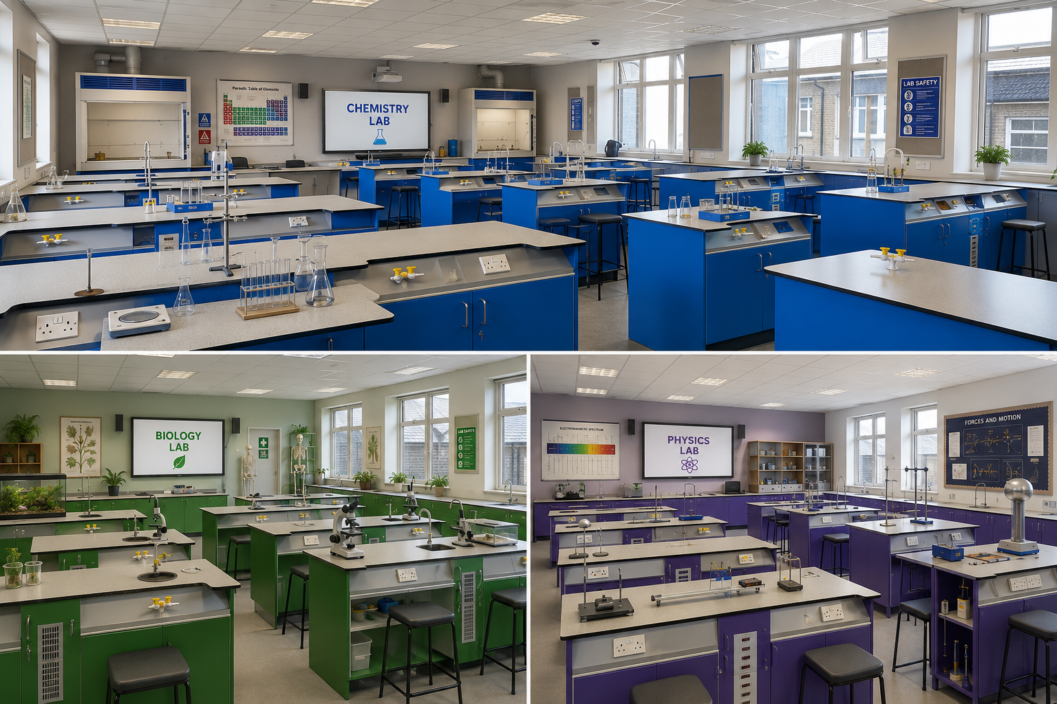 Ysgol Y Moelwyn Laboratory Refurbishments