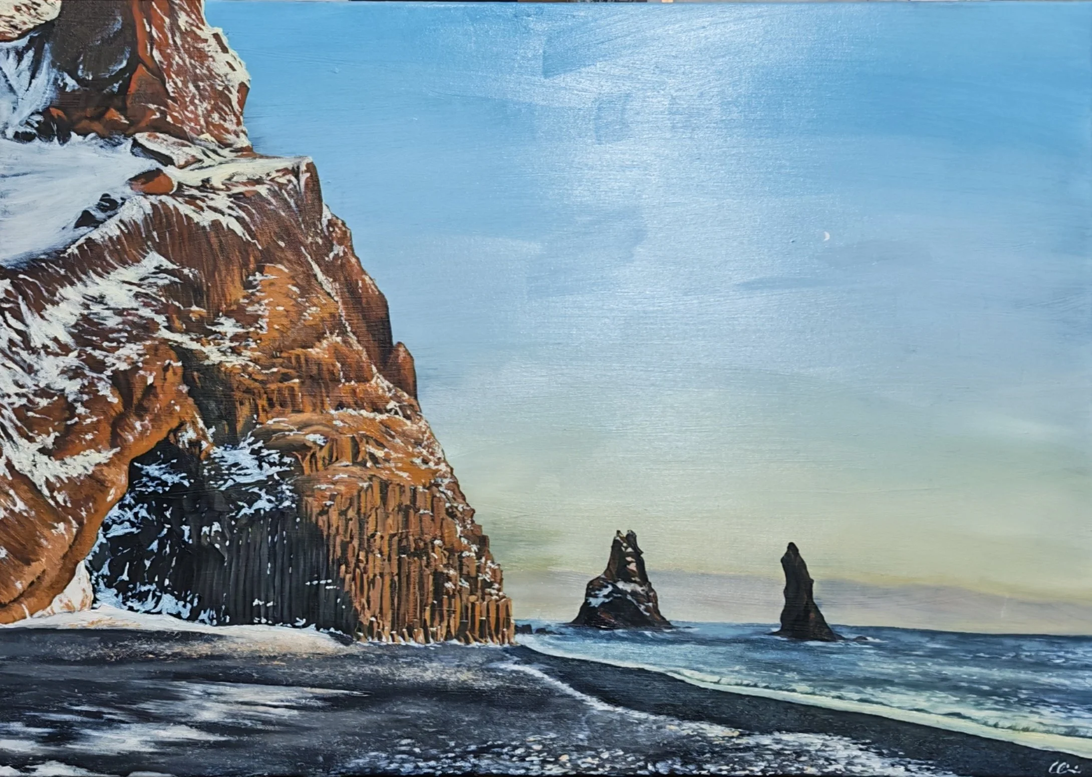 Reynisfjara 2026 Oil on Canvas