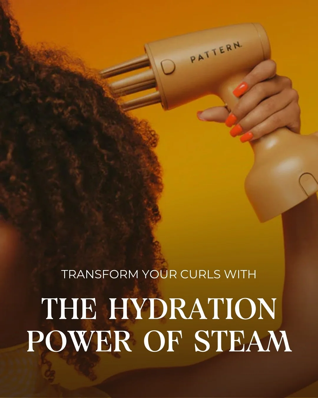 Treat your hair to the power of steam! Steaming helps to enhance deep conditioning, making your strands smoother and detangling a breeze. Not only does it boost absorption, but it also helps to revive your curls and protect against damage and breakag