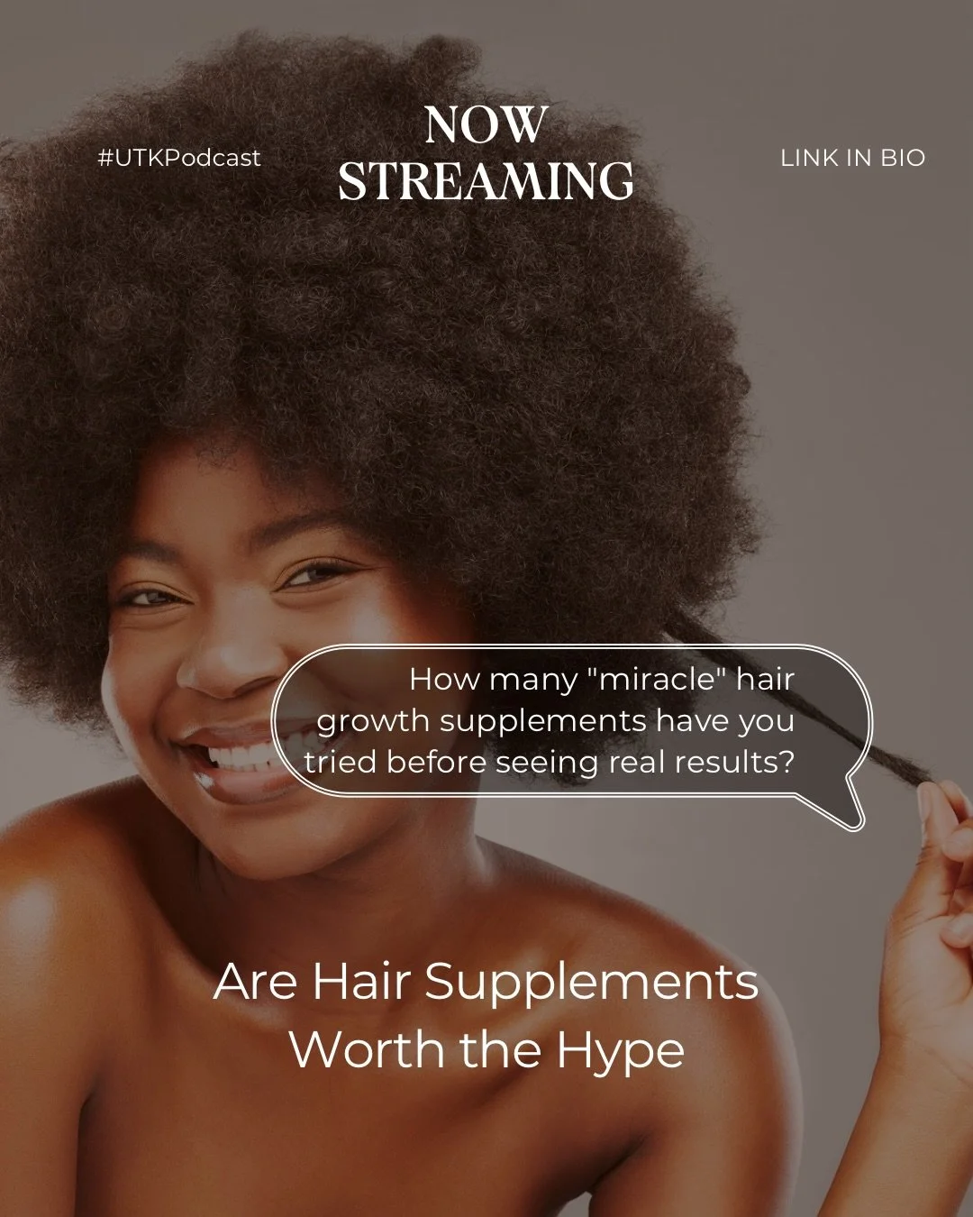 Taking supplements without knowing your actual nutrient gaps is like driving in the dark without headlights.

 On episode 80 of the #utkpodcast, we discuss why &ldquo;one-size-fits-all&rdquo; vitamins can be a waste of your resources.

The most suppo