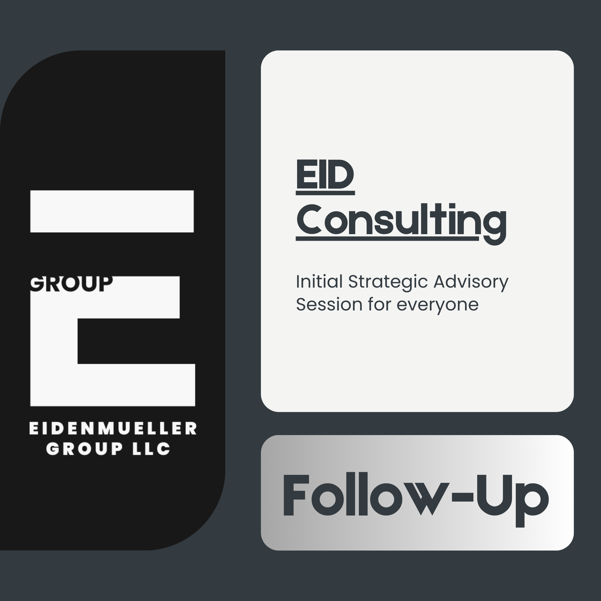 Follow-Up Consulting – Initial Strategic Advisory Session