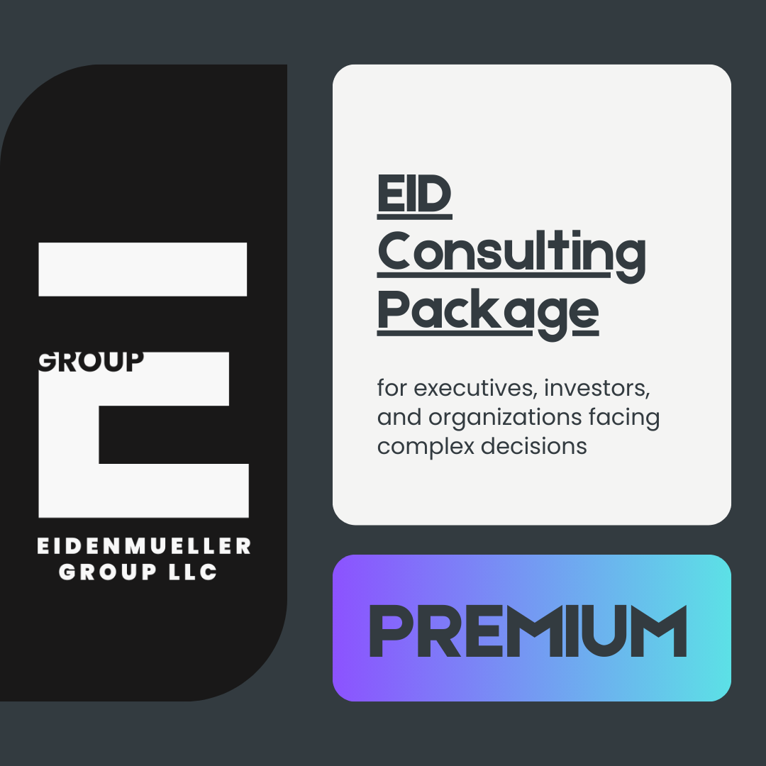 EID Consulting Premium Package – USD 5,000 / Month