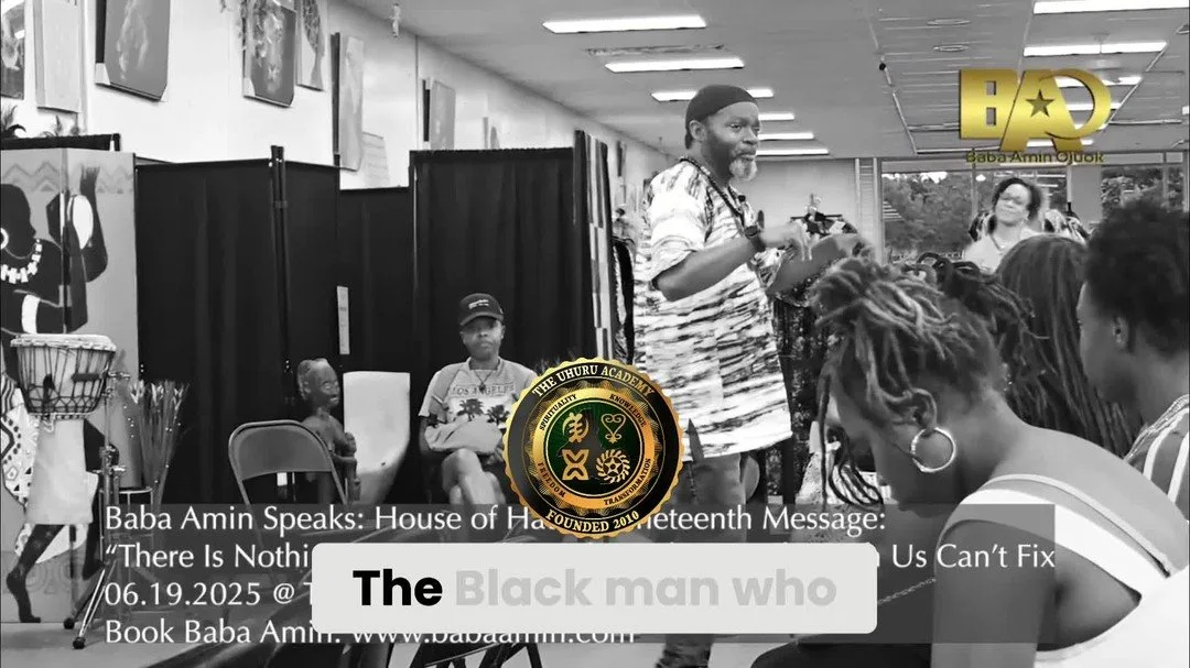 Baba Amin's Powerful Speech: Community Empowerment Now!
We honor the grassroots efforts in our community, from the mama teaching young girls to plant gardens to the brother showing young men how to change a tire. This video celebrates the power of le