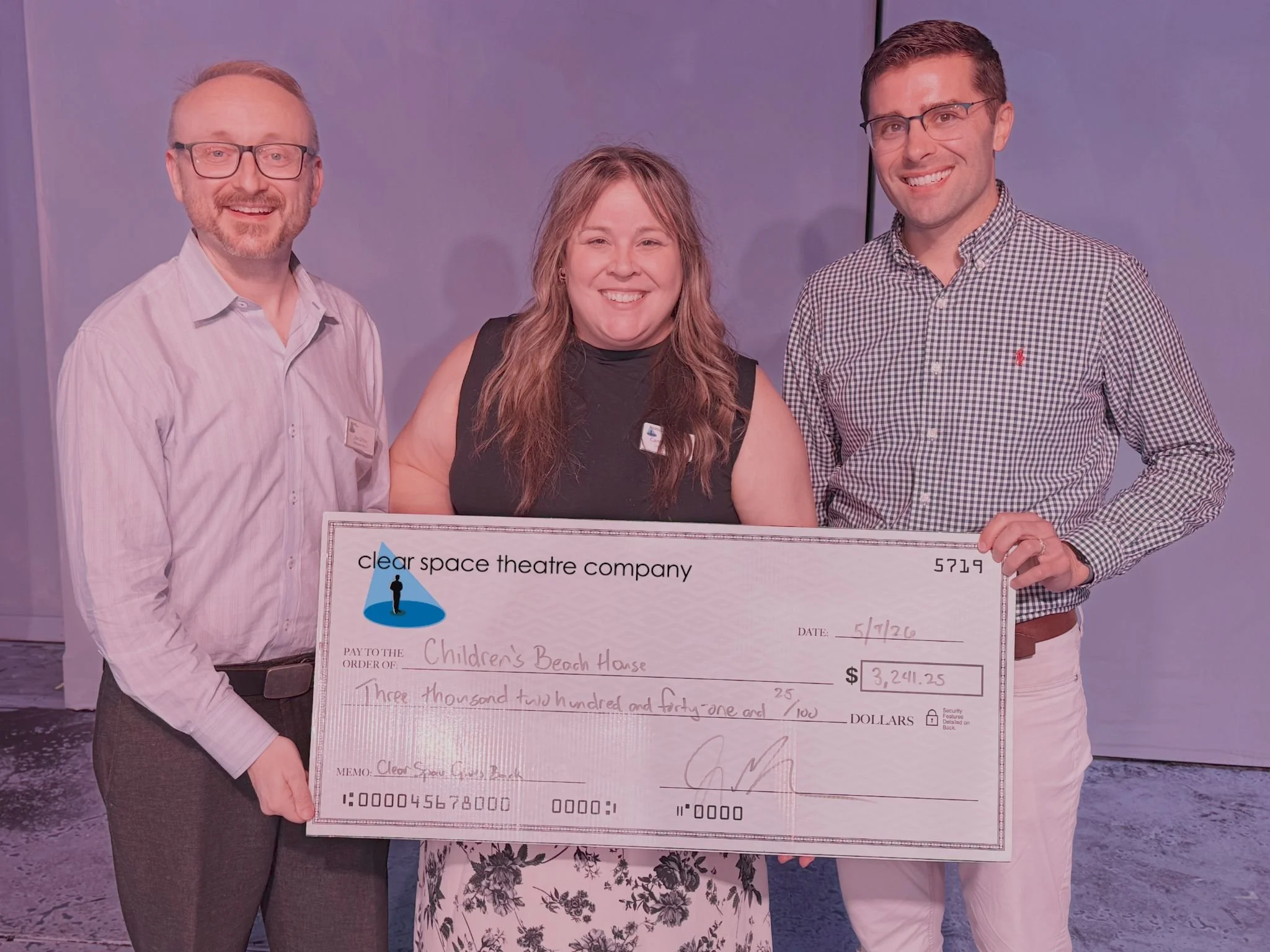 Clear Space Theater Gives Back to Children’s Beach House