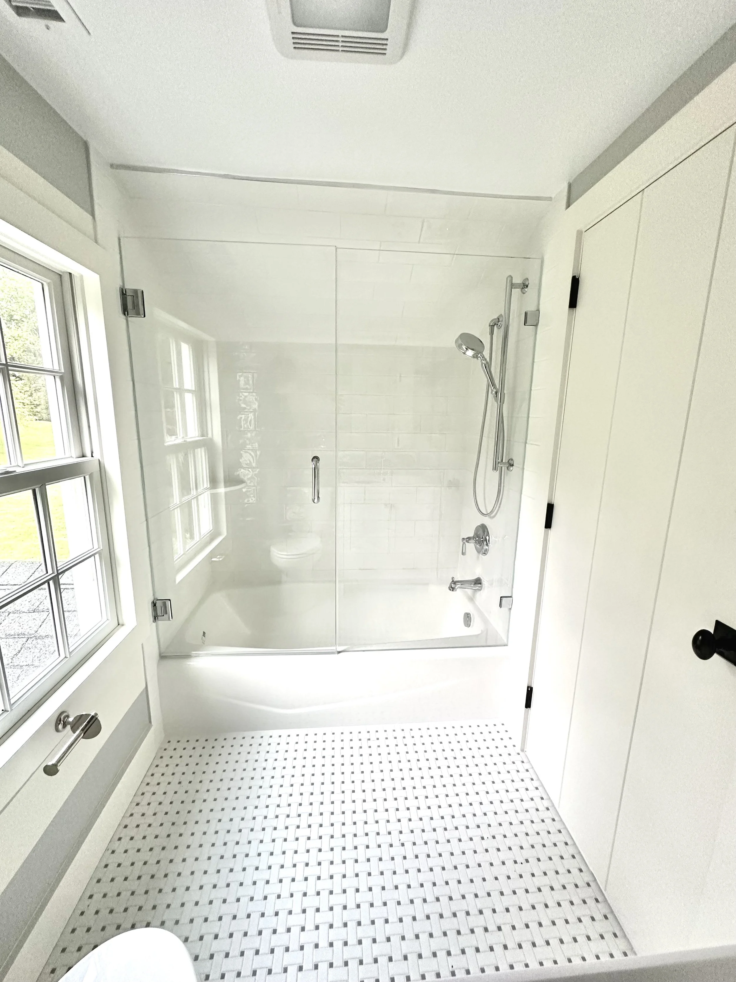 Renovated Bathroom Bedford New York