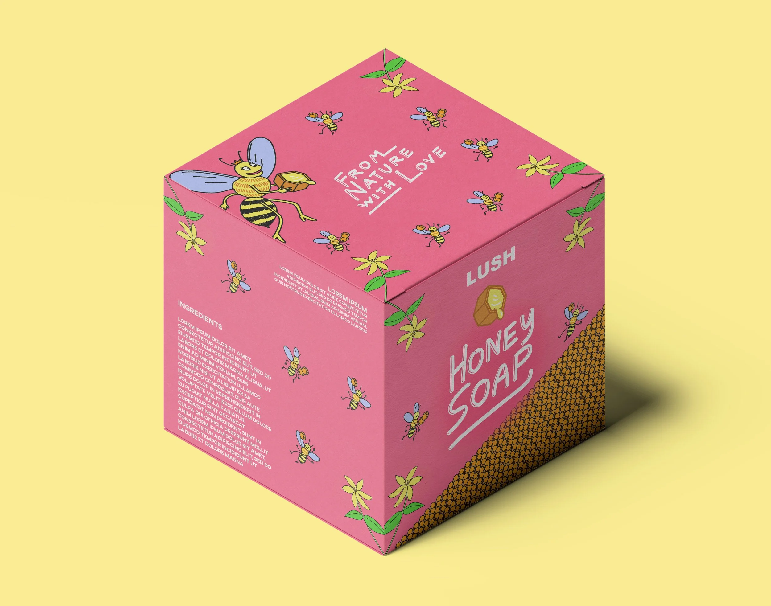 Mock-up of a soap box