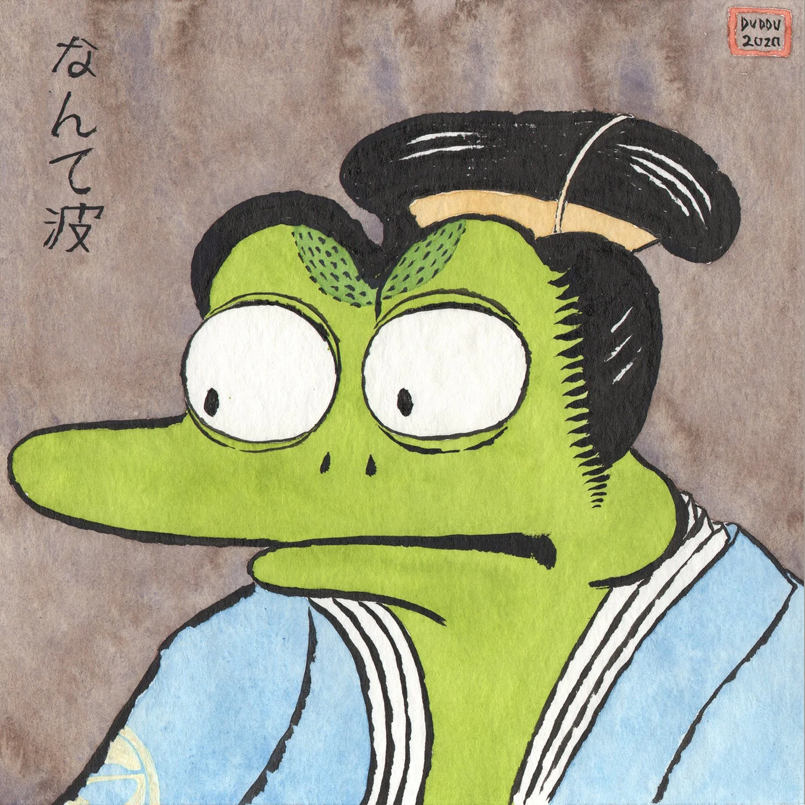 Gentleman Frog Face