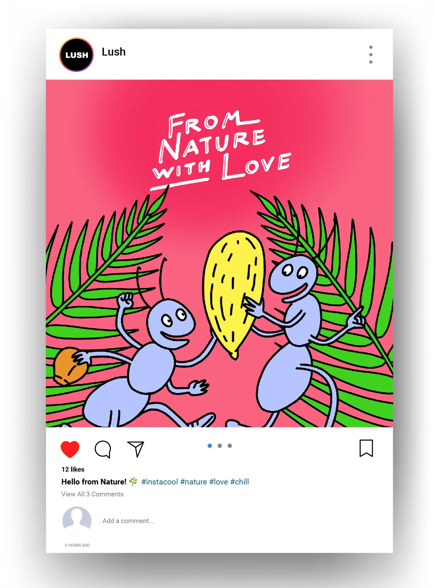 Ants Instagram post Mock-up