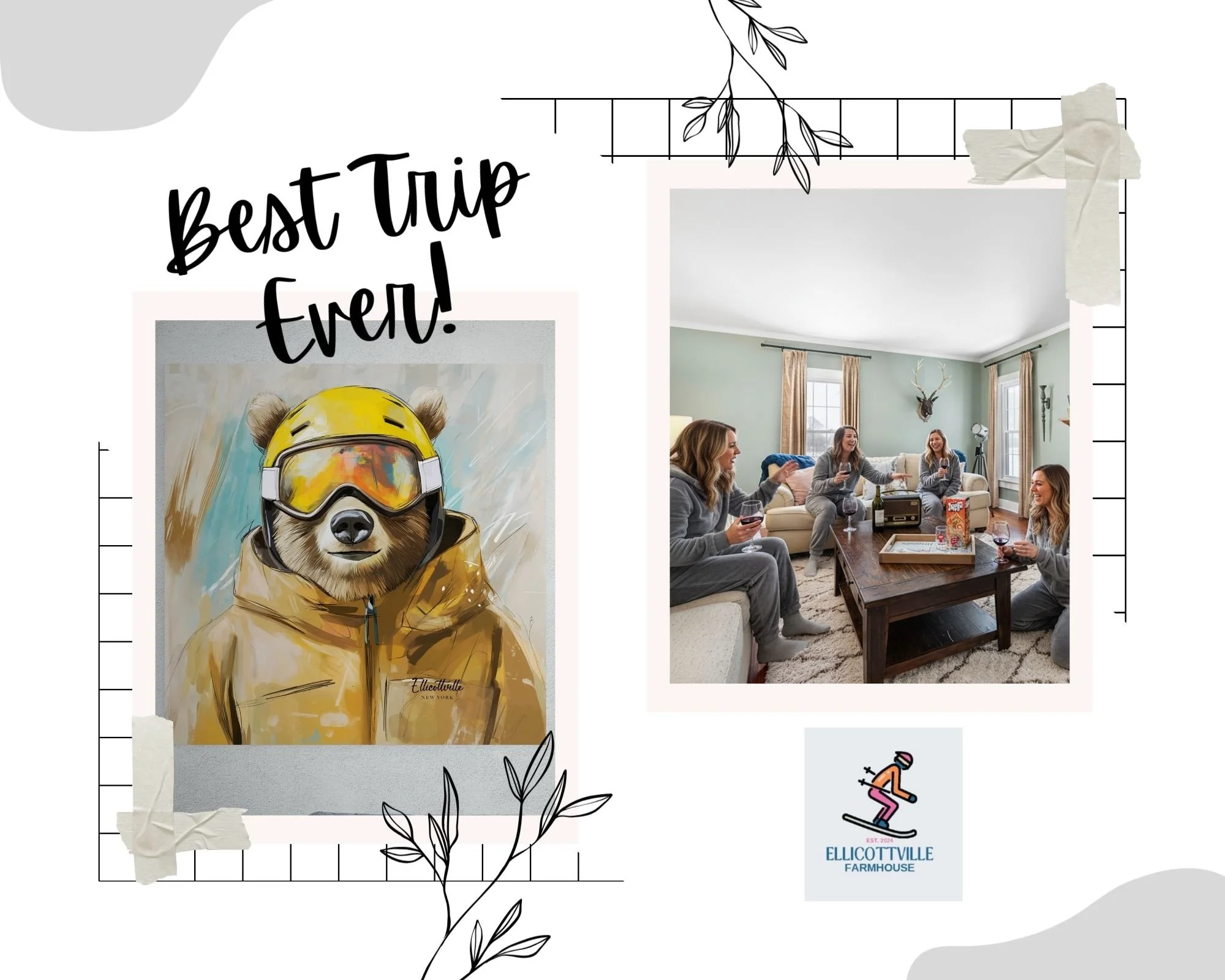 Girls’ Weekend in Ellicottville: Spa Time, Shopping, and a Stylish Airbnb Stay