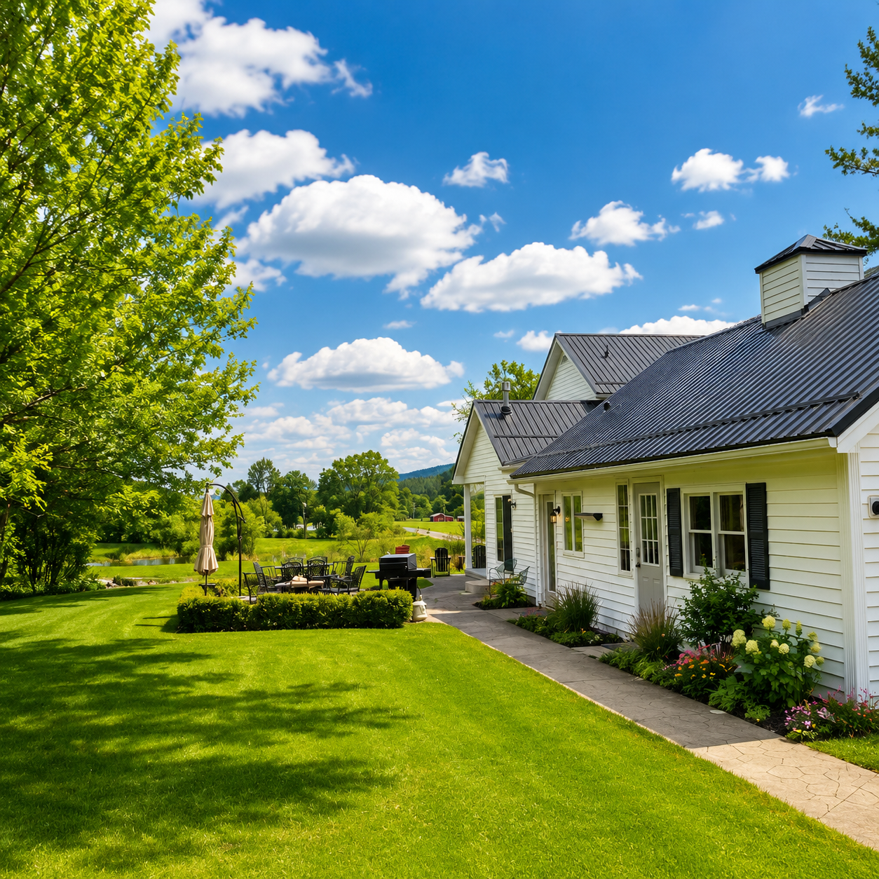 The Ellicottville Farmhouse Has a Pond And It Changed How We Think About Family Time