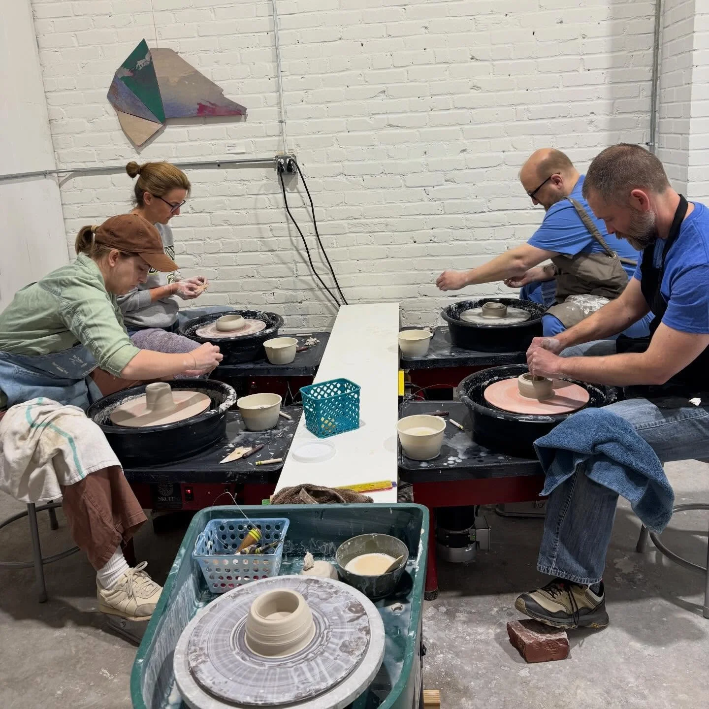🌀 Find Your Center is all about the foundations - prepping your clay and learning to truly center on the wheel. When you build a strong foundation here, the rest of your wheel journey gets smoother, taller, and way more fun.

Loved working with this