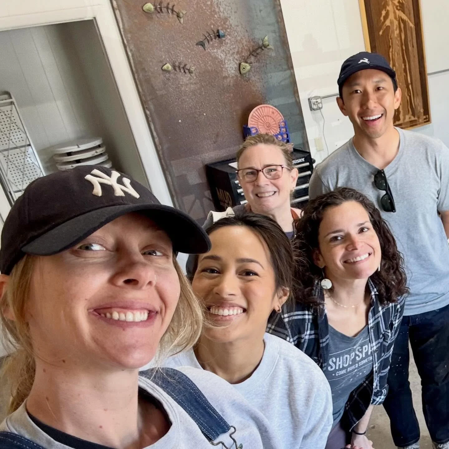 Such a fun Find Your Center class this morning ✨

This session is all about the fundamentals - prepping clay, learning to center, and getting comfortable on the wheel. No finished &ldquo;thing&rdquo; to take home this time&hellip; just a strong found