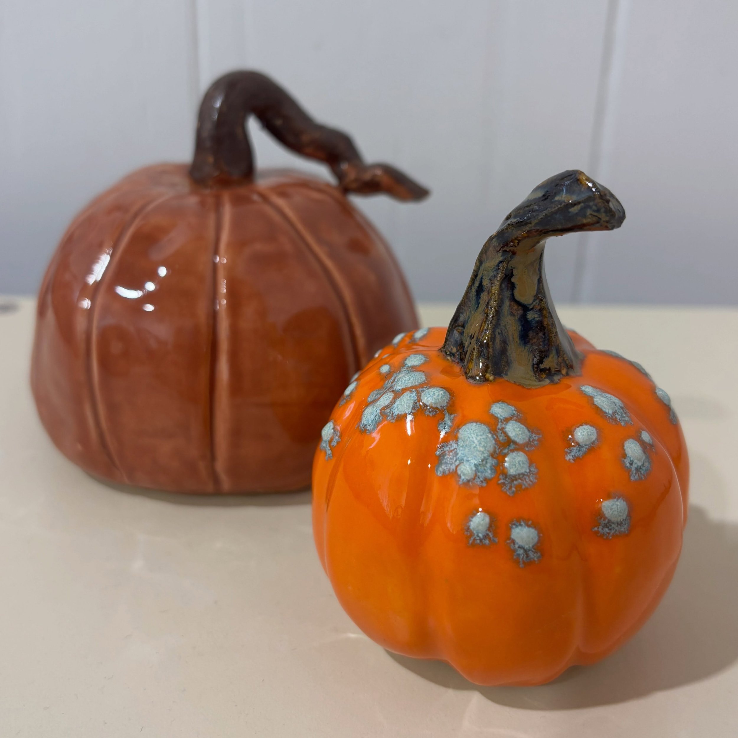 Check out these awesome pumpkins that were created in Open Studio! We love seasonal ceramics. What are you making to welcome Fall this year?