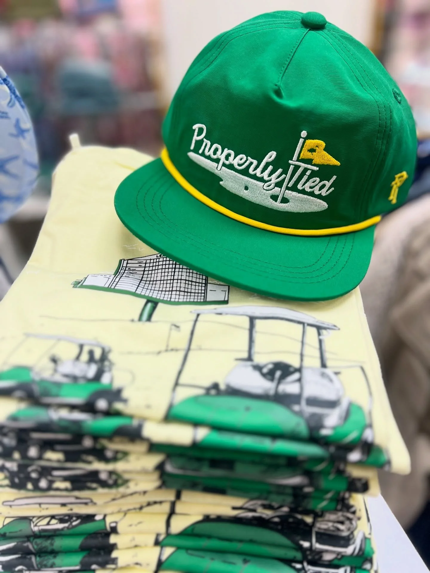 First round of spring @properlytied is in-store and on our website! 🐠⚾️⛳️🎣🦆 
#properlytied #boysapparel #spring #golf #sports