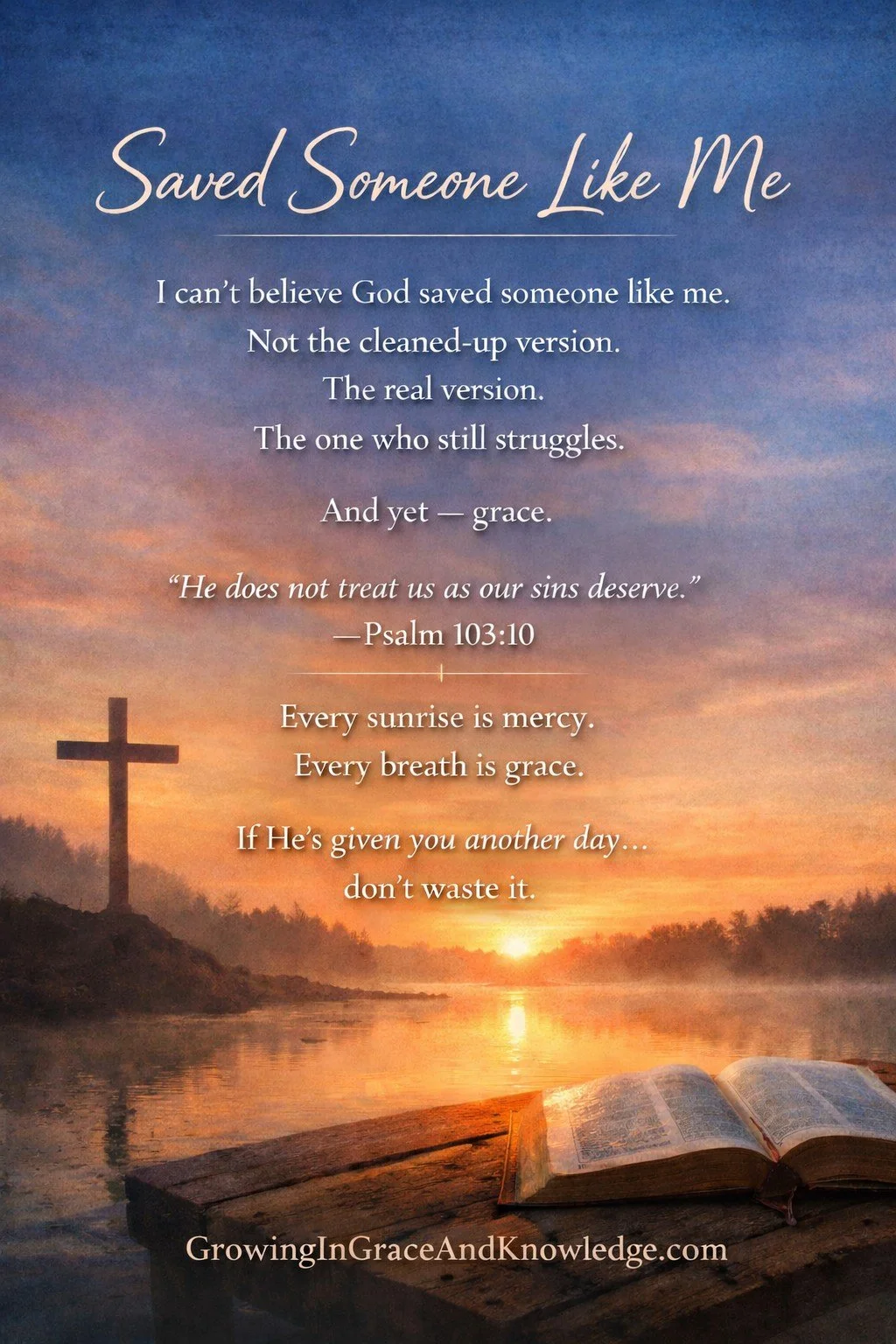 He Saved Someone Like Me