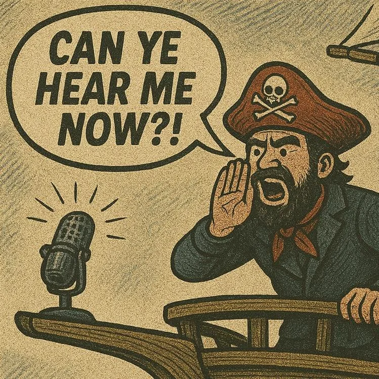 🎙️ Mic Technique Matters: Dangers of Distance

If you&rsquo;re recording from across the room, you&rsquo;re not recording &mdash; you&rsquo;re echoing.
Too far from the mic = muddy audio, background noise, and the ghost of your voice lost at sea.

Y