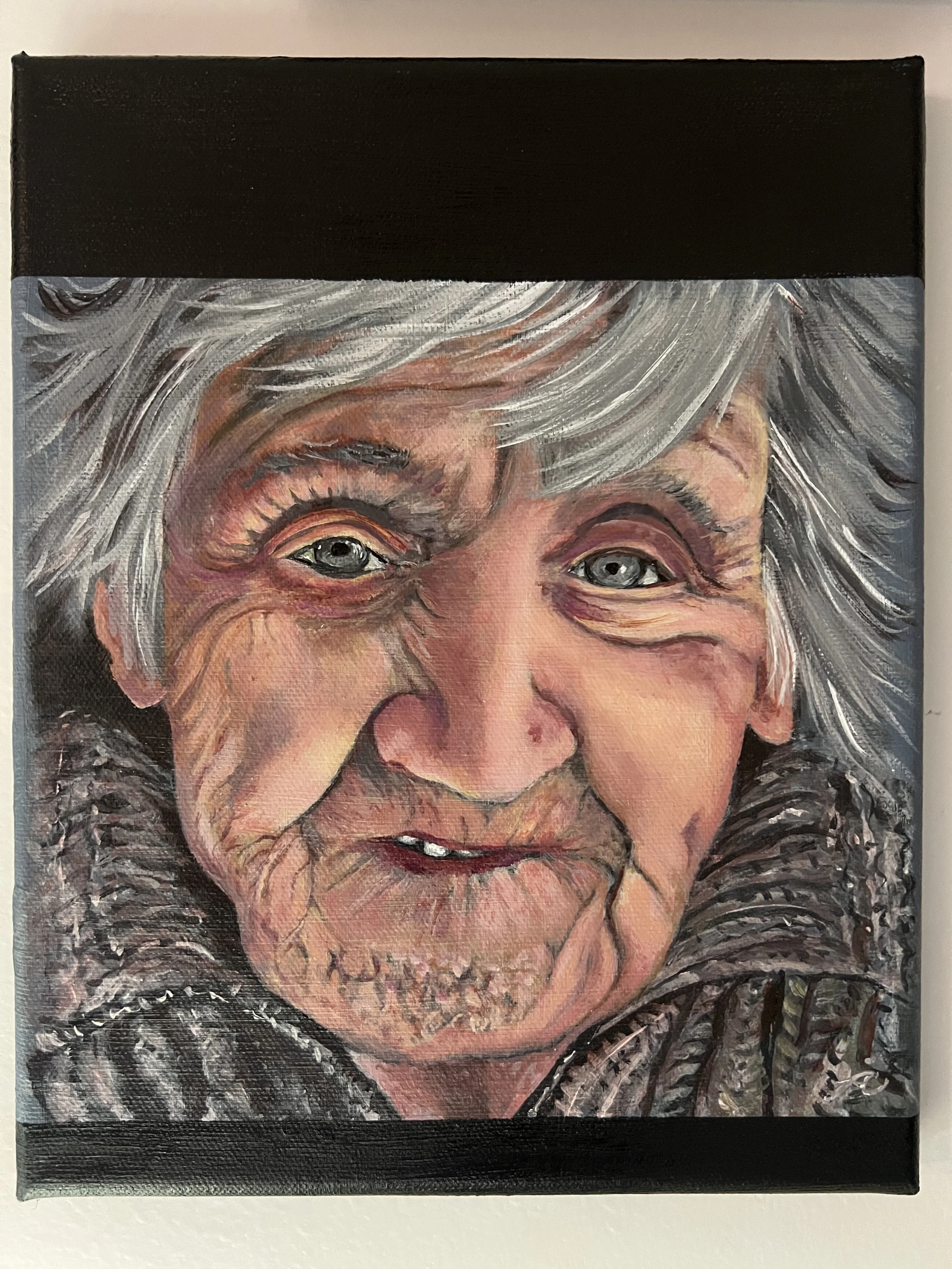 Portraiture  of Elder 8" x 10" 