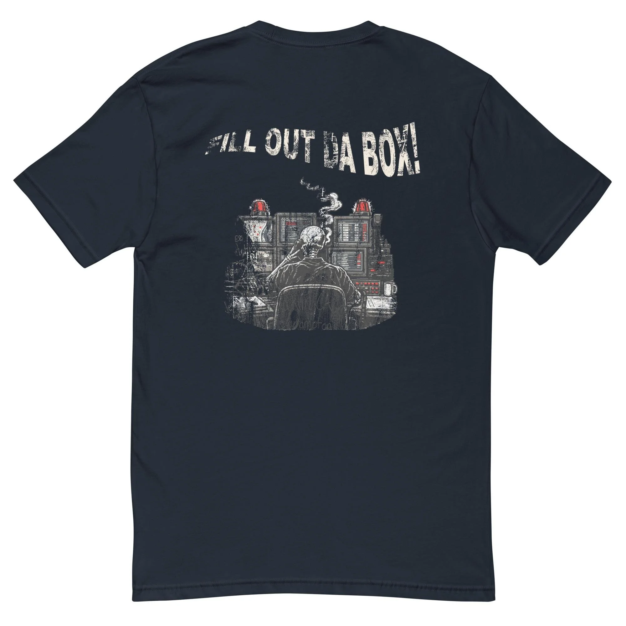 NFD Fill Out Da Box! Fitted T-Shirt