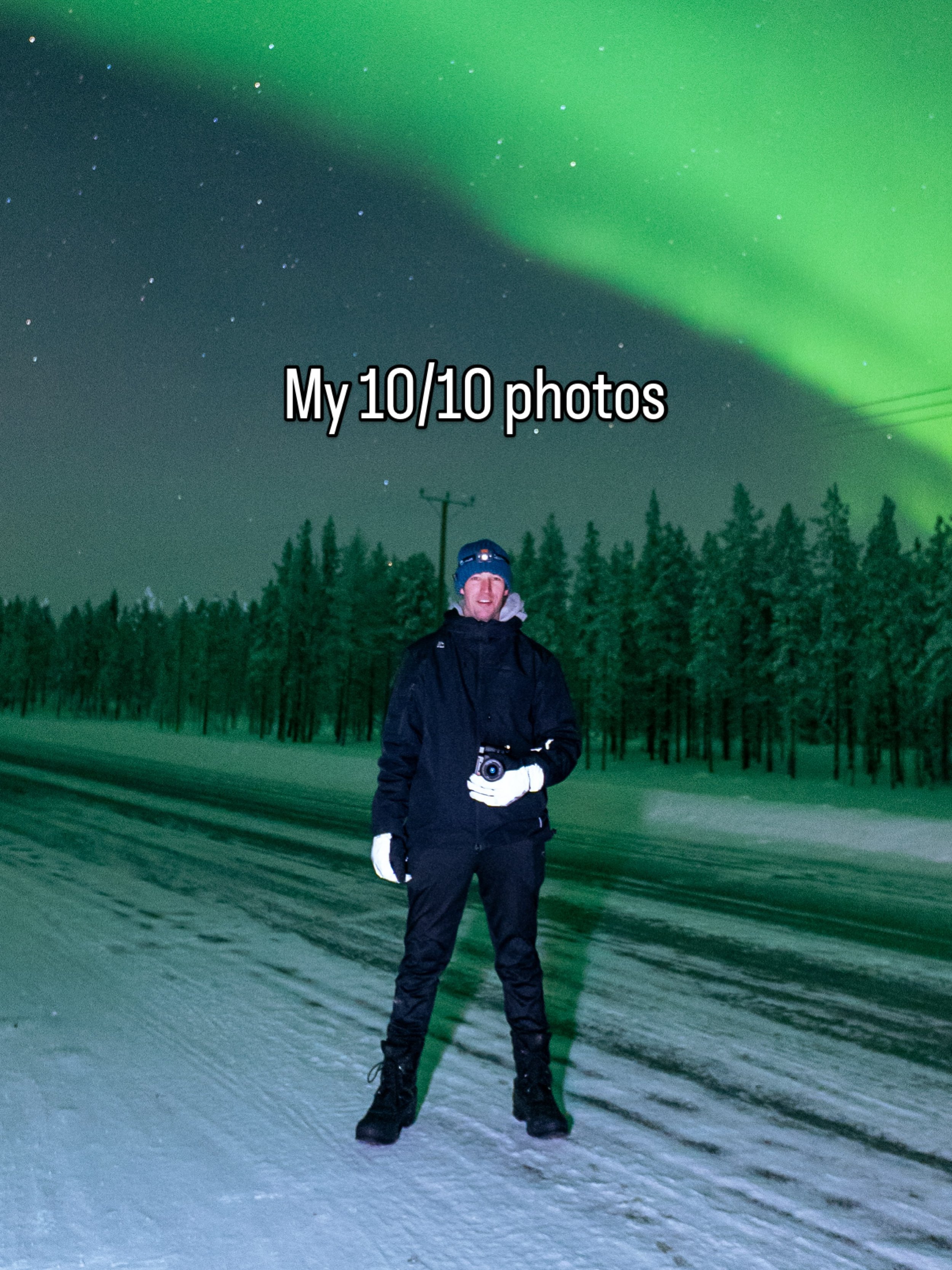 Which one is your favourite? All of these were taken on my aurora tours!

If you&rsquo;re coming to Rovaniemi, join me on a chase for the northern lights and I&rsquo;ll get some incredible photos of you under the aurora! Send a dm if you&rsquo;d like