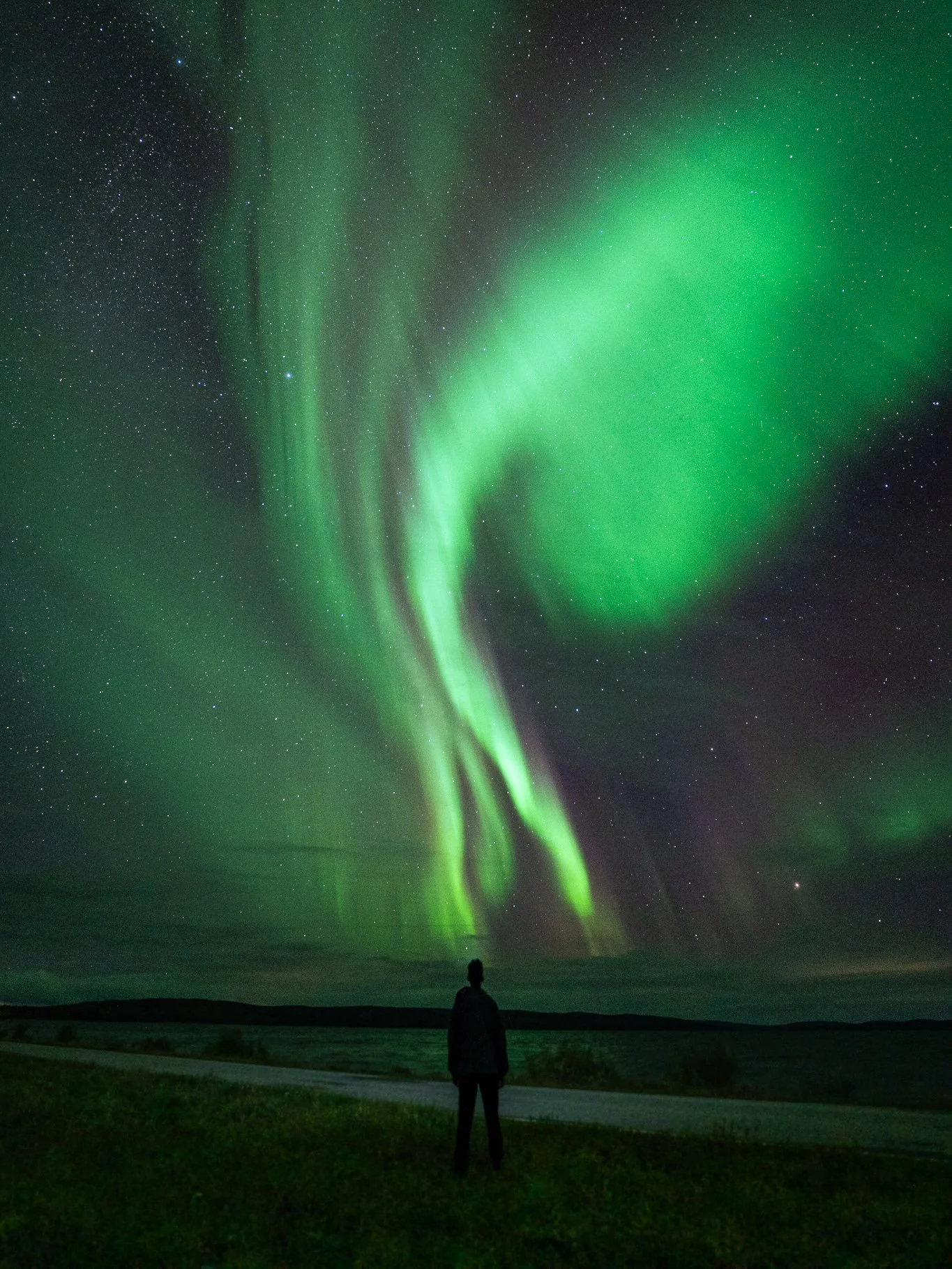 Northern lights season is on! The nights in Rovaniemi are now dark enough each night to give us a nice window of opportunity to see the aurora.

With a bit of luck, it looks like we could be getting some good activity as well in the coming days thank