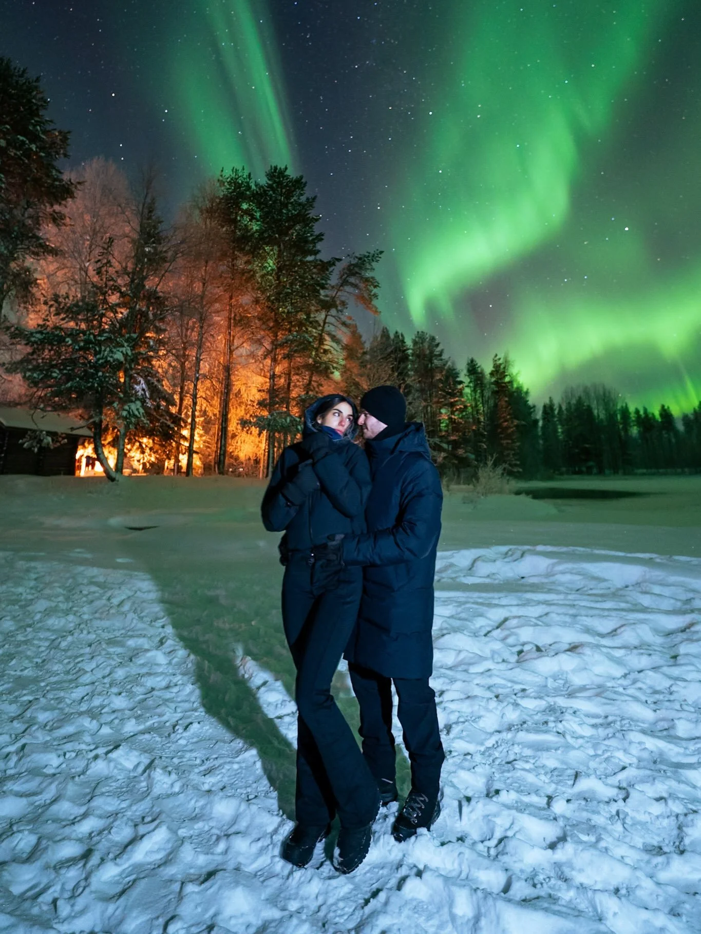 One of those nights that could not have been more perfect 😍

The northern lights were already ripping from the moment I picked up this beautiful couple and didn&rsquo;t stop at all throughout the entire time we were out! 

Hopefully we&rsquo;ll have