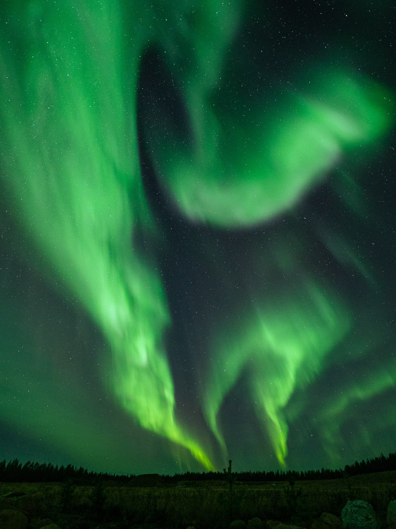 HOLY MOLY!!! Absolute insanity tonight in Rovaniemi, one of the biggest aurora explosions so far this season!

📸 Sony a7 iii with a Sigma 14mm 1.4 lens