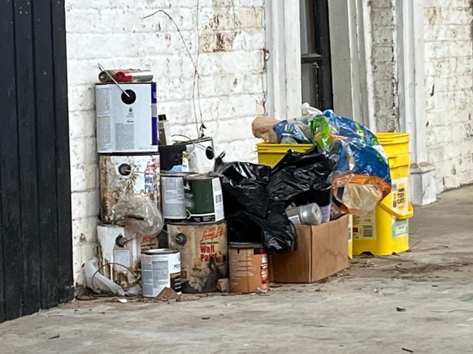 disposal of paints, motor oils, and other household chemicals