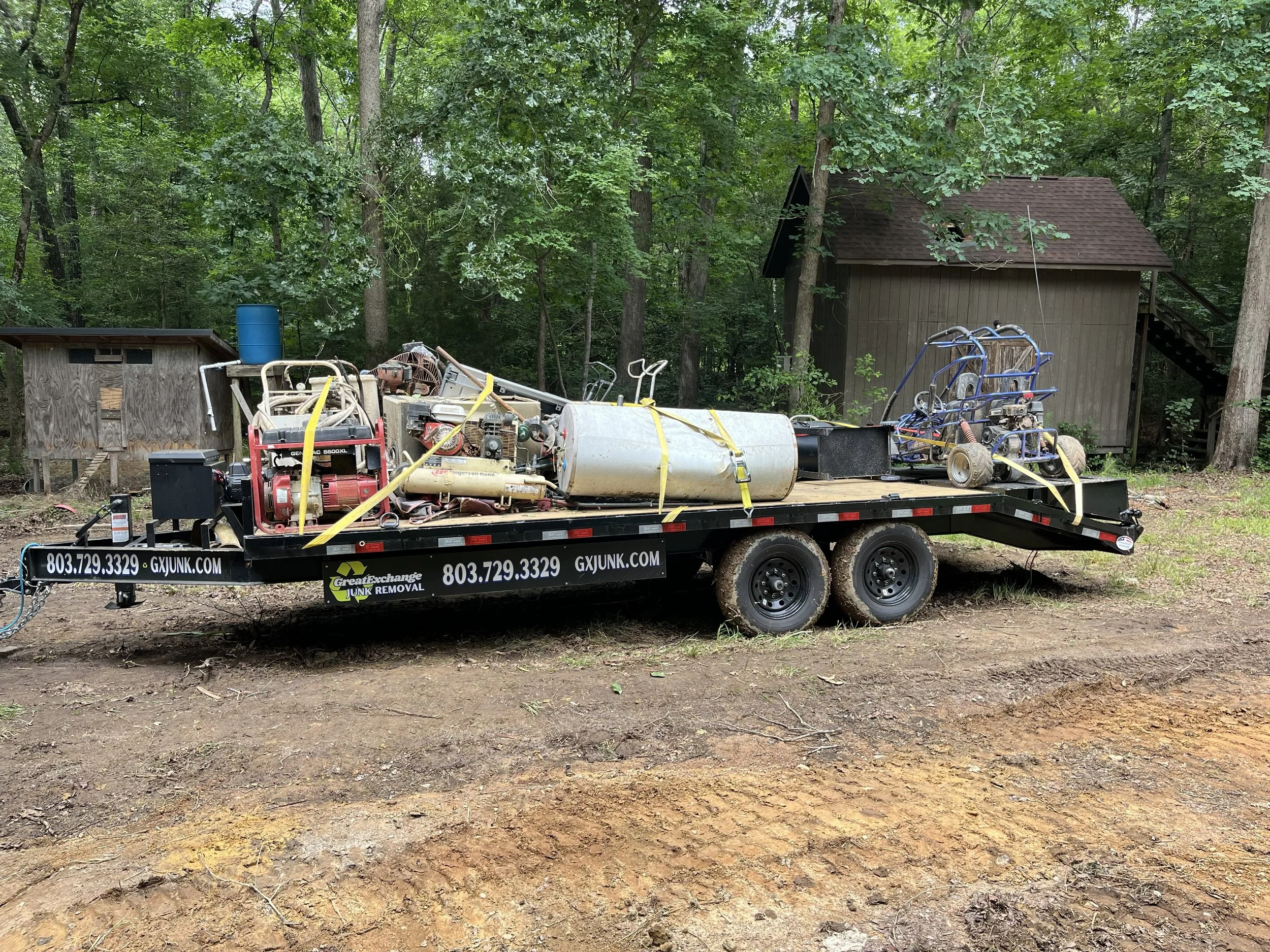 Property Cleanout in Chapin SC GREAT Exchange Junk Removal
