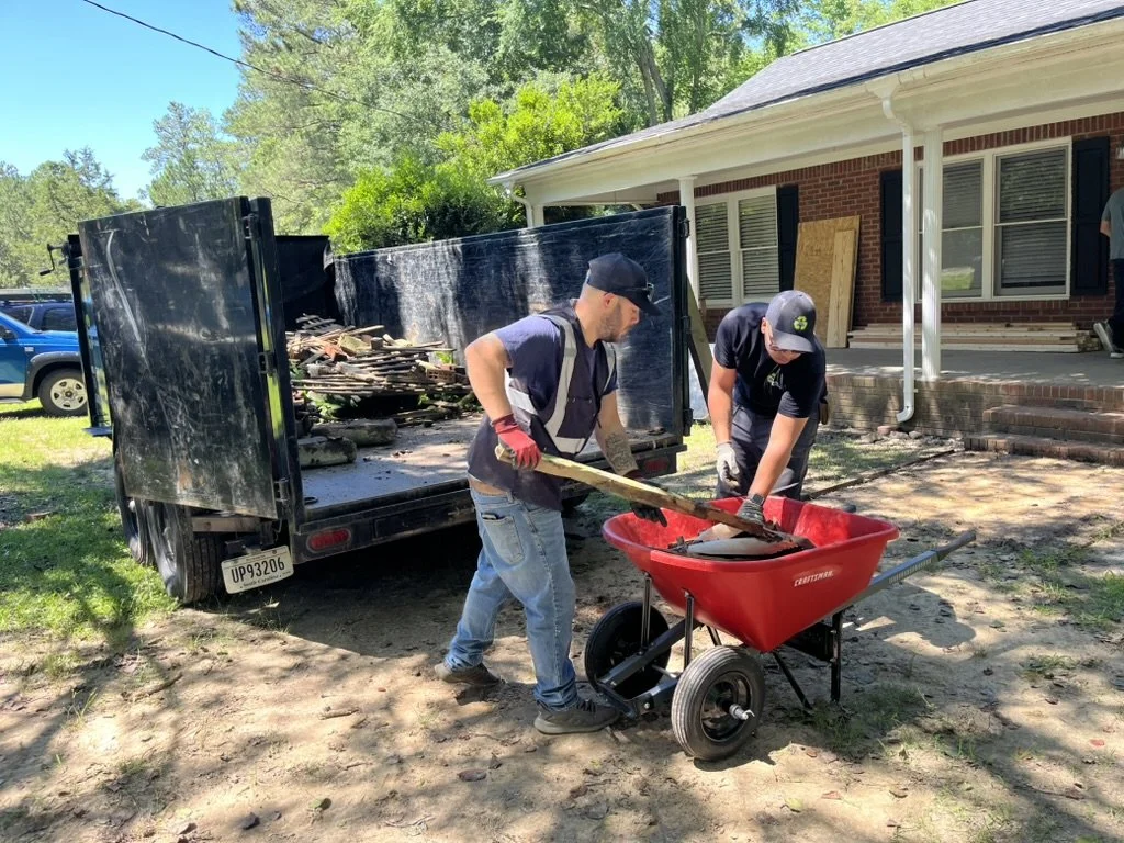 old fence removal