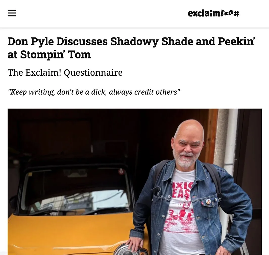 DP takes the Exclaim! Questionnaire