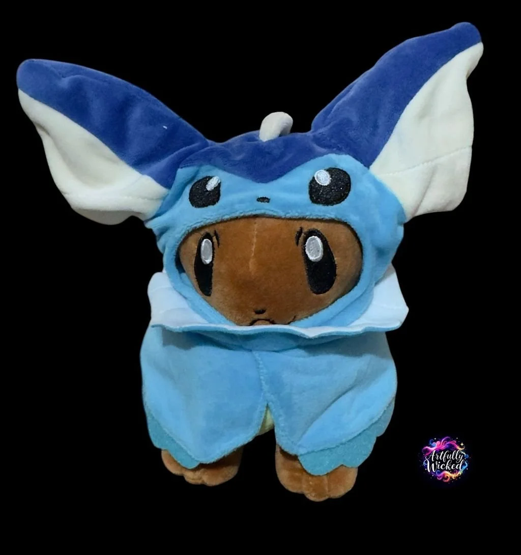 Eevee Cosplay Plush — Vaporeon Costume Pokémon Plush Collectible