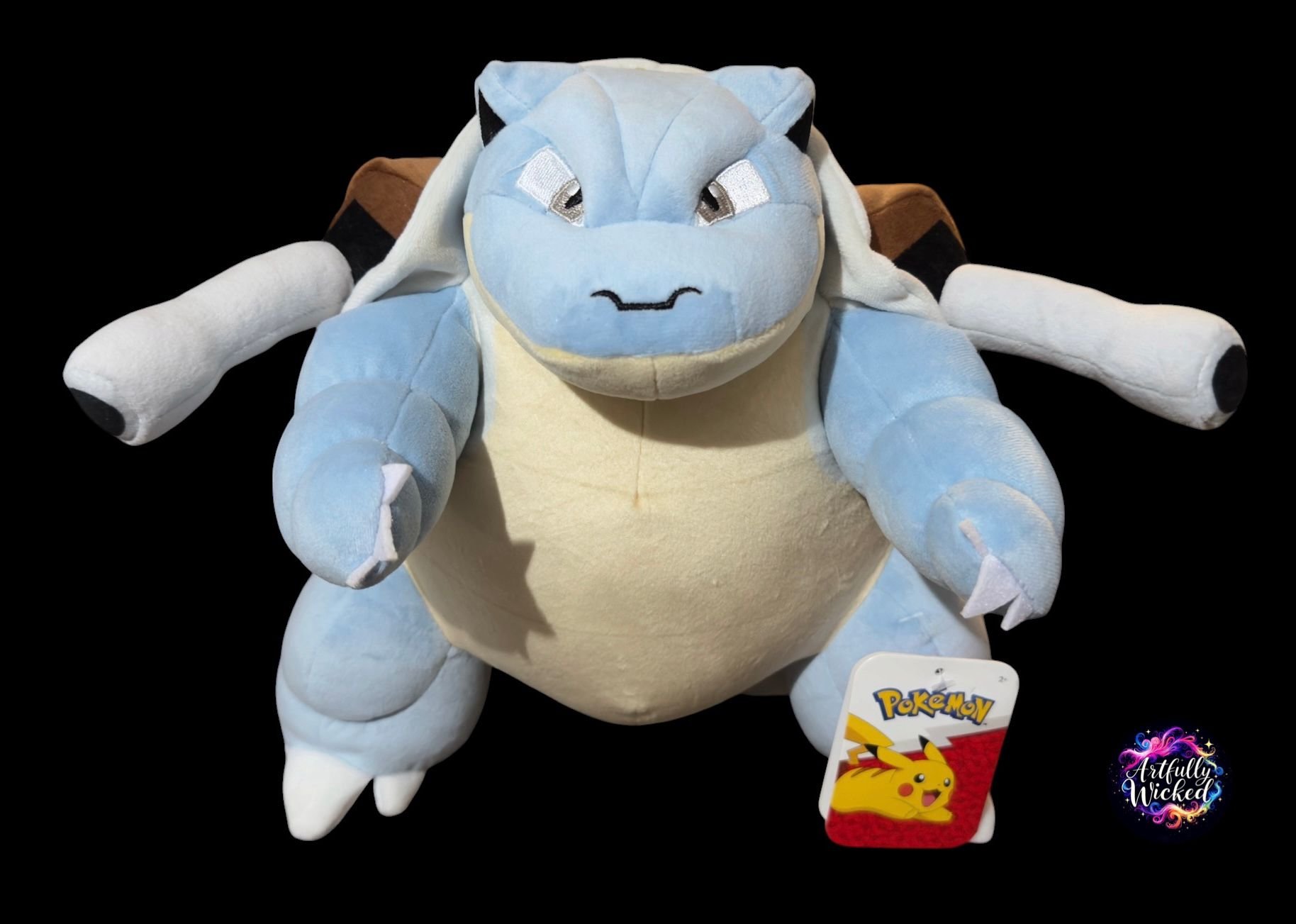 Pokemon Blastoise Plush — Branded Pokémon Plush Collectible