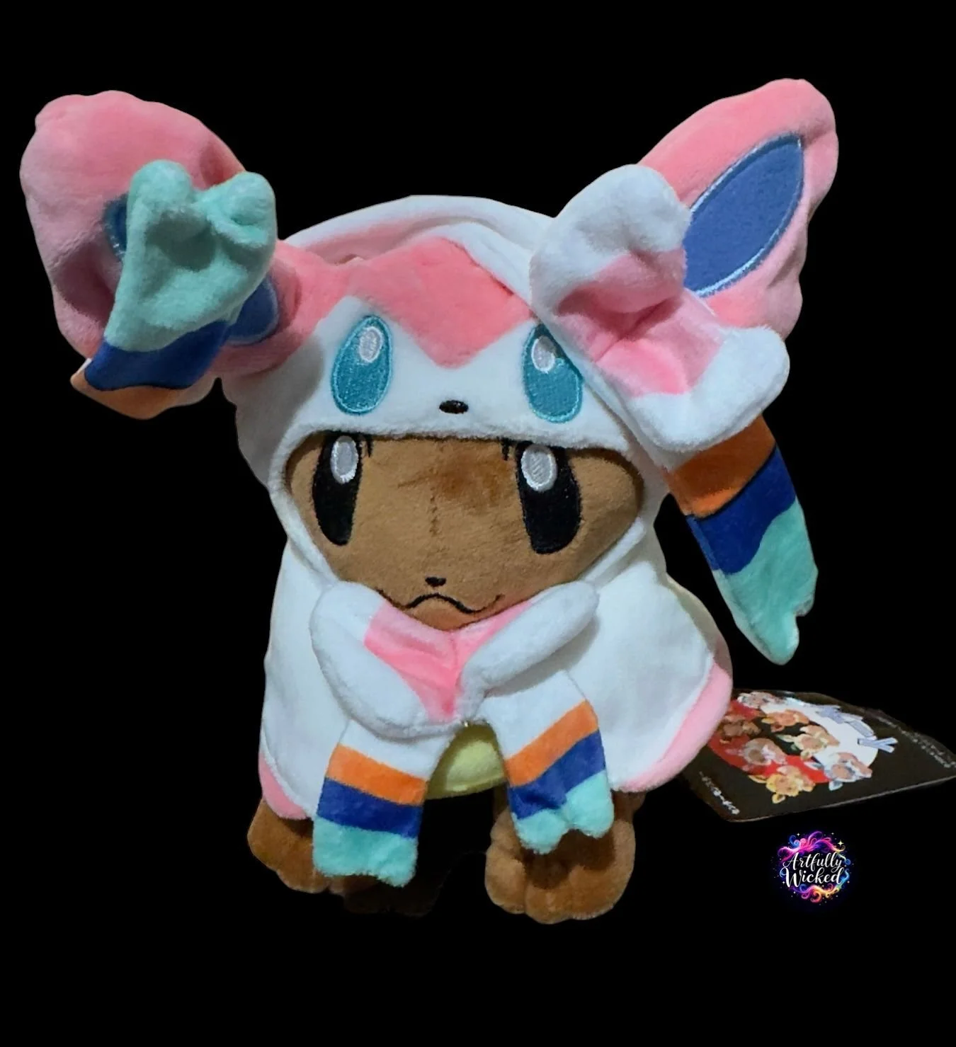 Eevee Cosplay Plush — Sylveon Costume Pokémon Plush Collectible