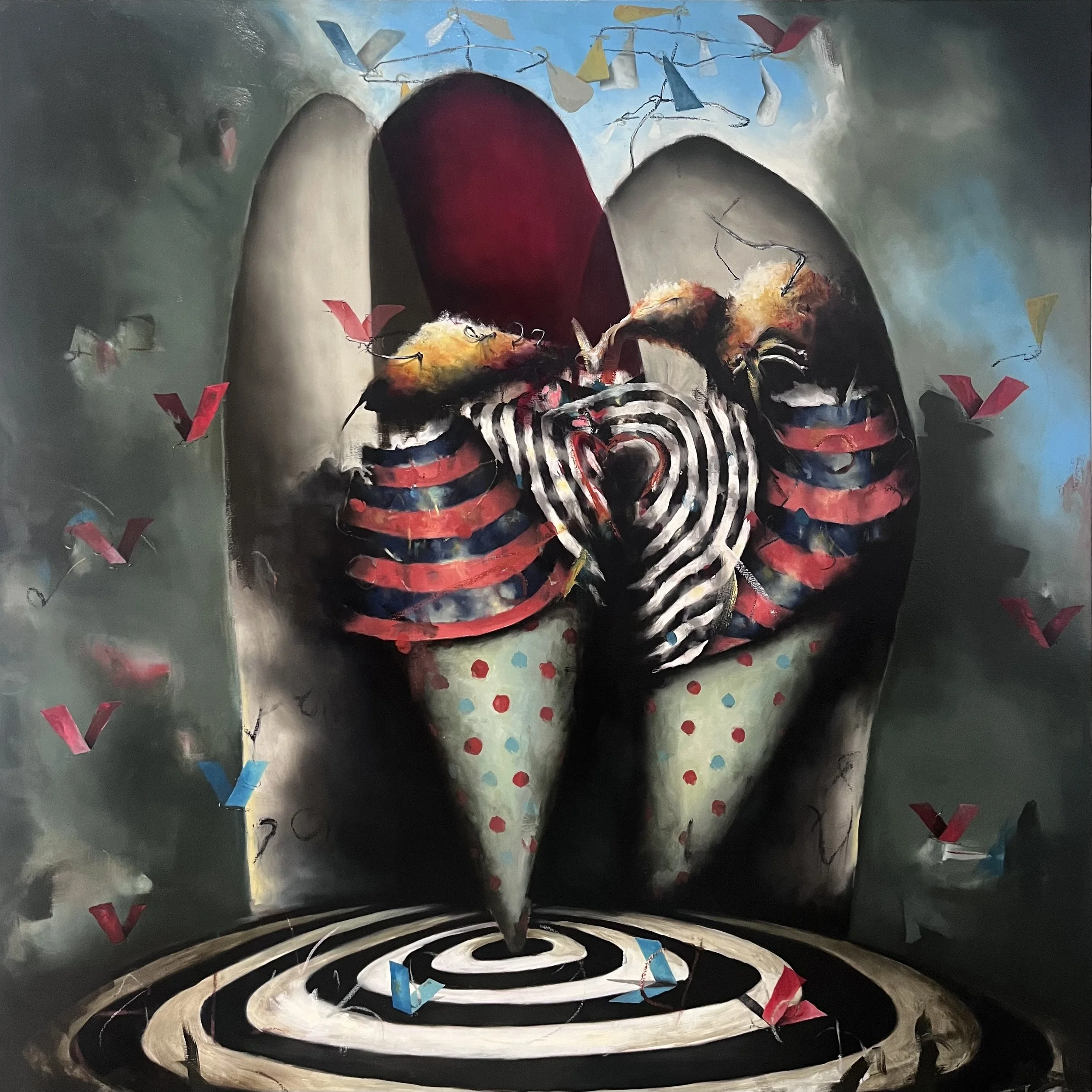 Obscura. oil on canvas 60"x 60"