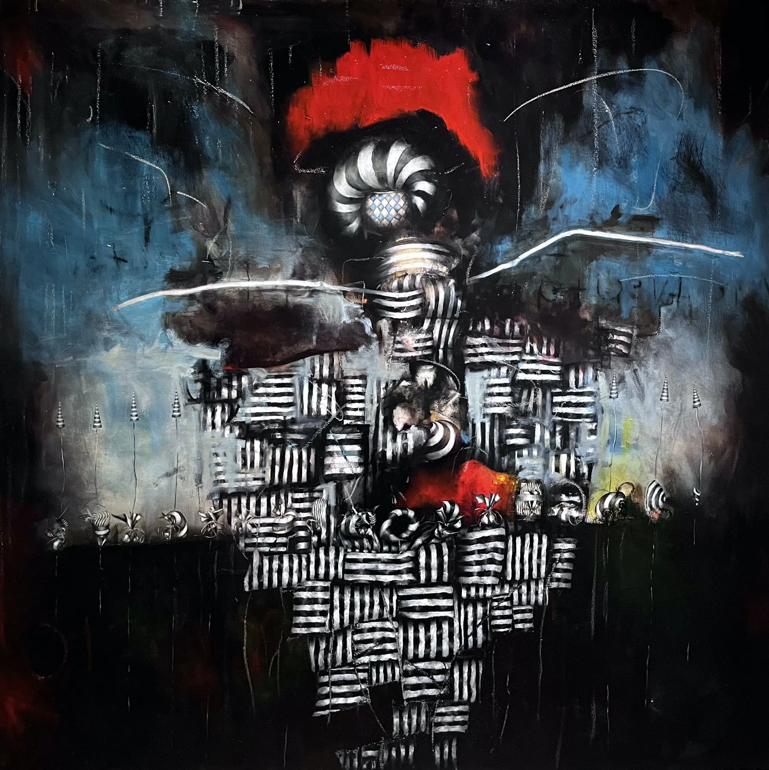 The Untitled. oil on canvas 60" x 60"