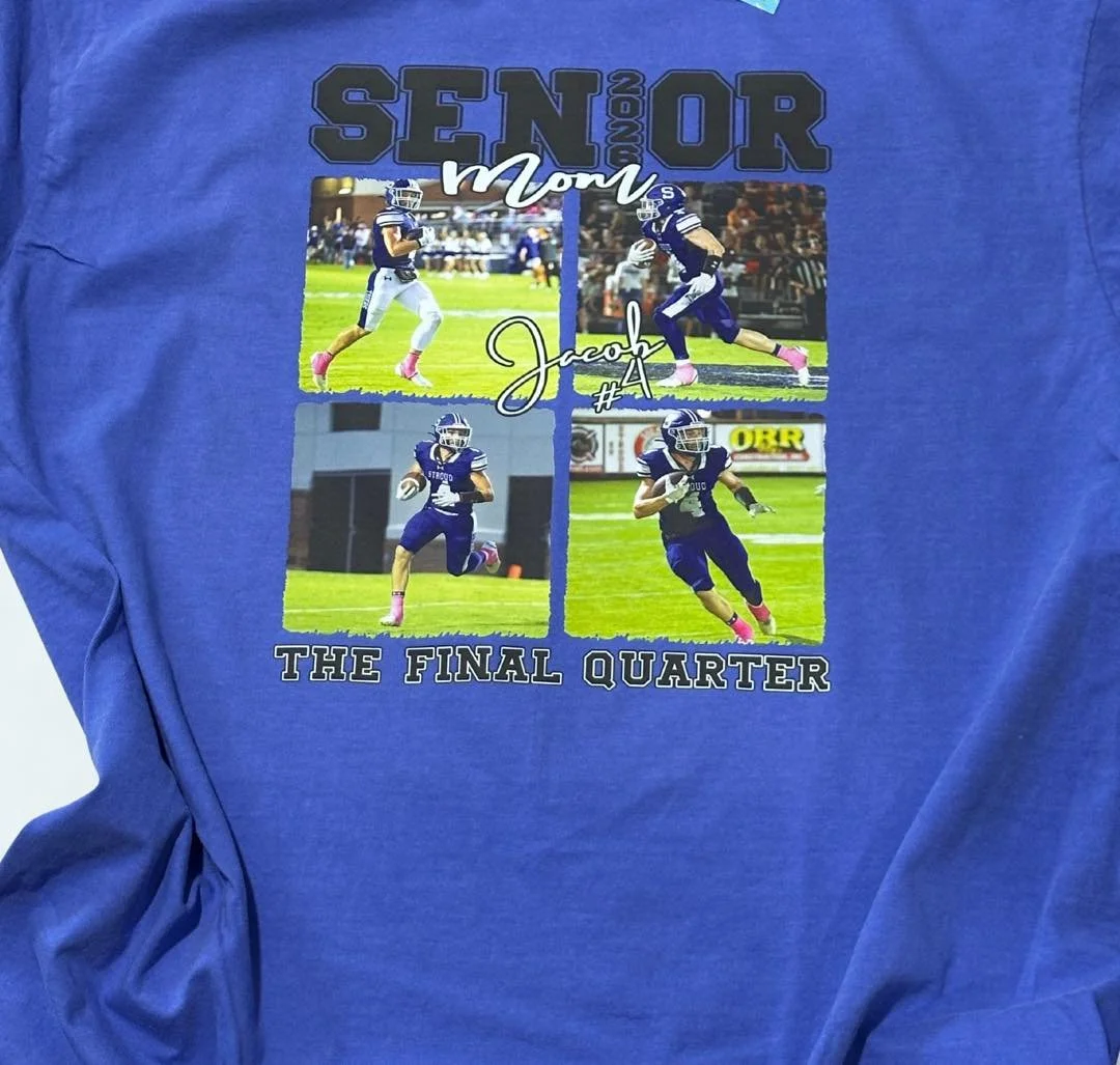 🔥 New Drop for the Proud Moms! 🔥

These custom photo tees and sweatshirts are the perfect way to show off your favorite players &mdash; whether you&rsquo;re cheering from the stands or repping them around town 💙🐅

💥 TIGER MOM &ndash; Bright and 