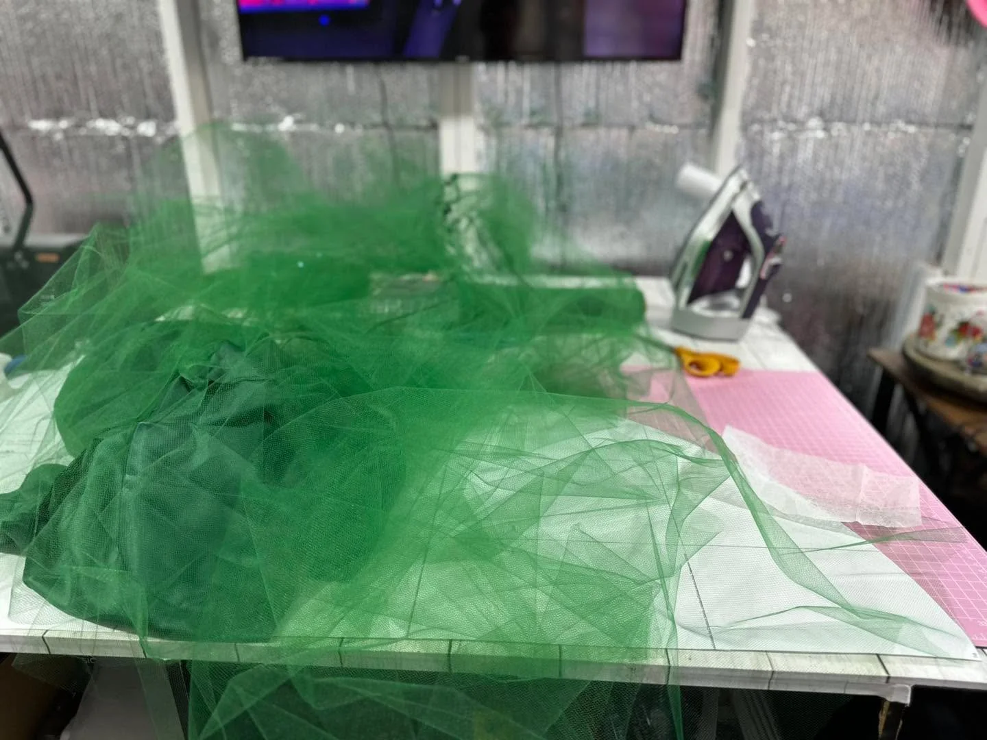 Tomorrow is homecoming&hellip;this is the current state of B&rsquo;s homecoming dress