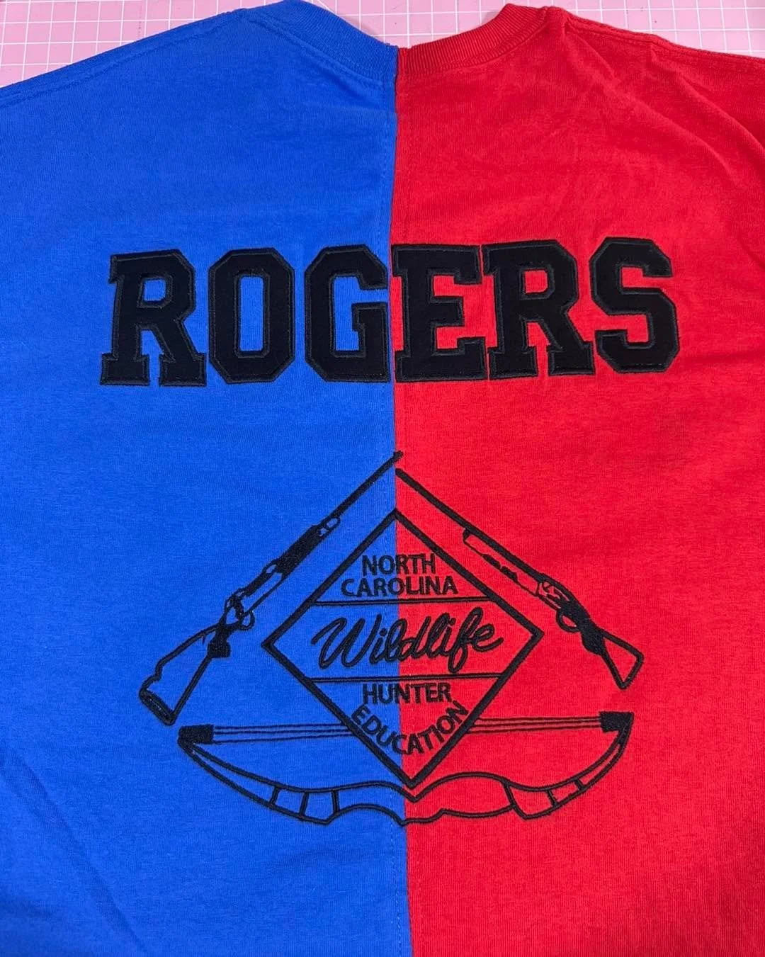 When you have multiple kids on different teams, we can make you a completely unique and custom shirt for any occasion!