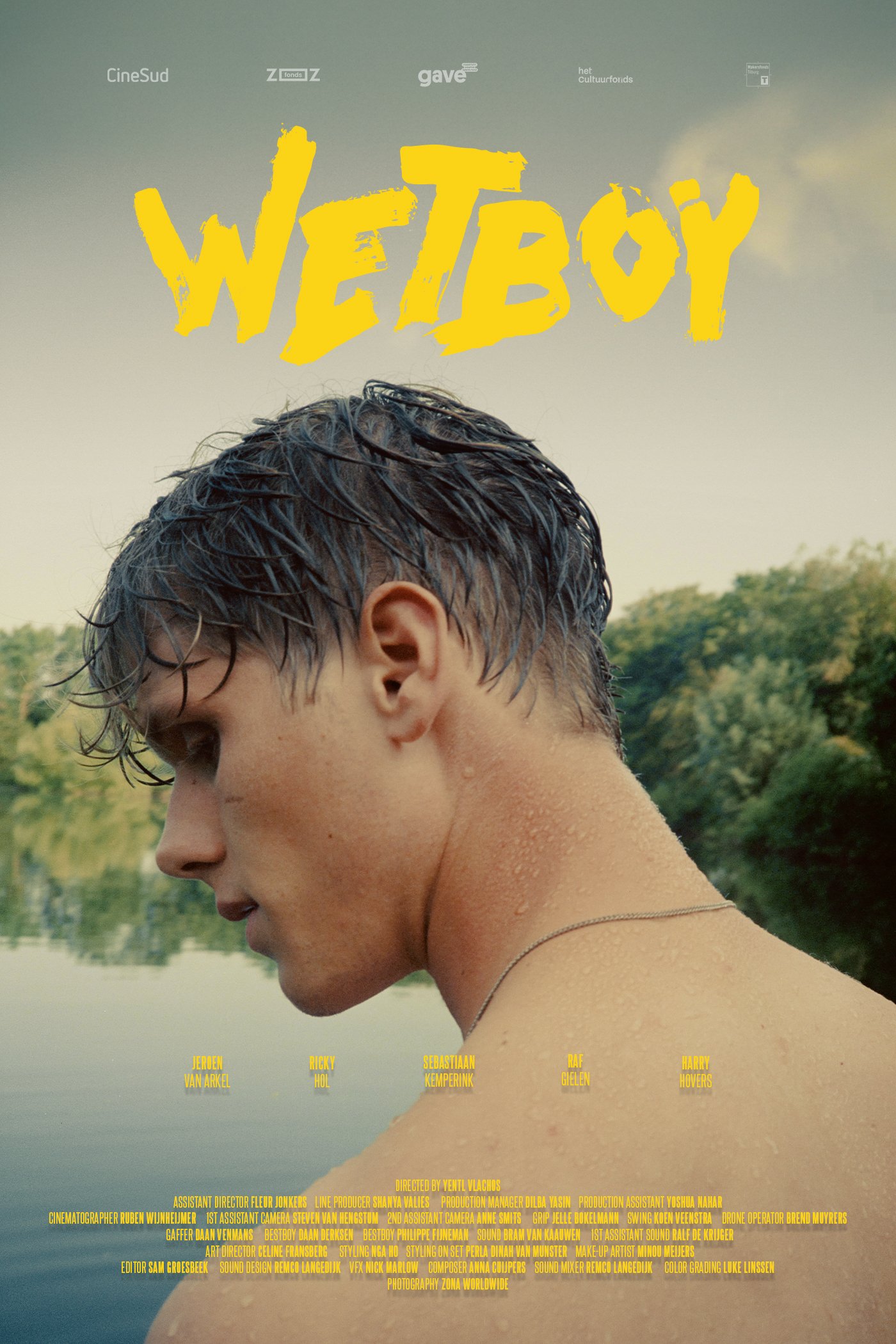 WETBOY poster design by ZONA WORLDWIDE.