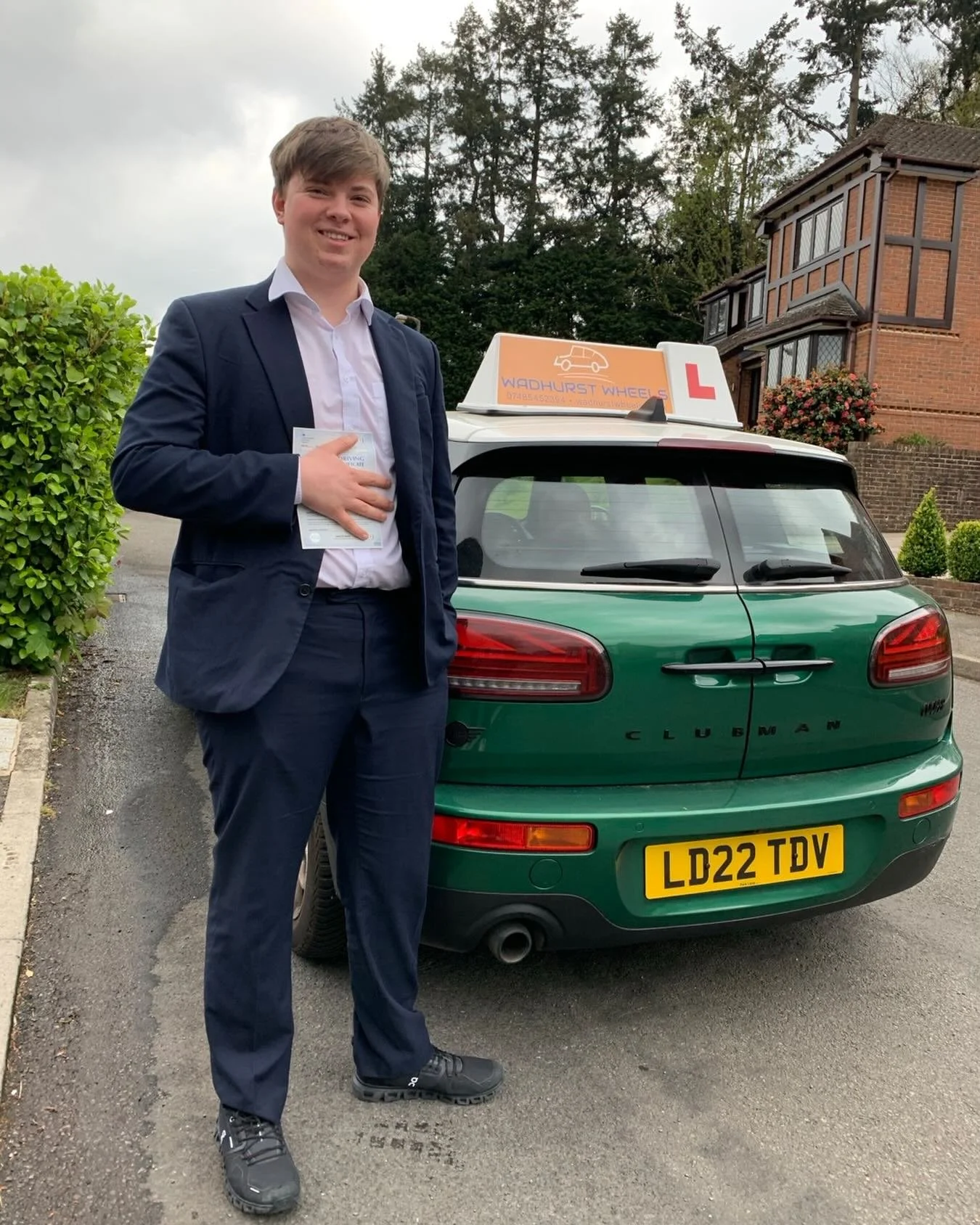 A fantastic pass for MC of Wadhurst at Tunbridge Wells Driving Test Centre with just 2 &lsquo;minors&rsquo; 🎉🎉🎉Enjoy your hard earned freedom and responsibilities 😃