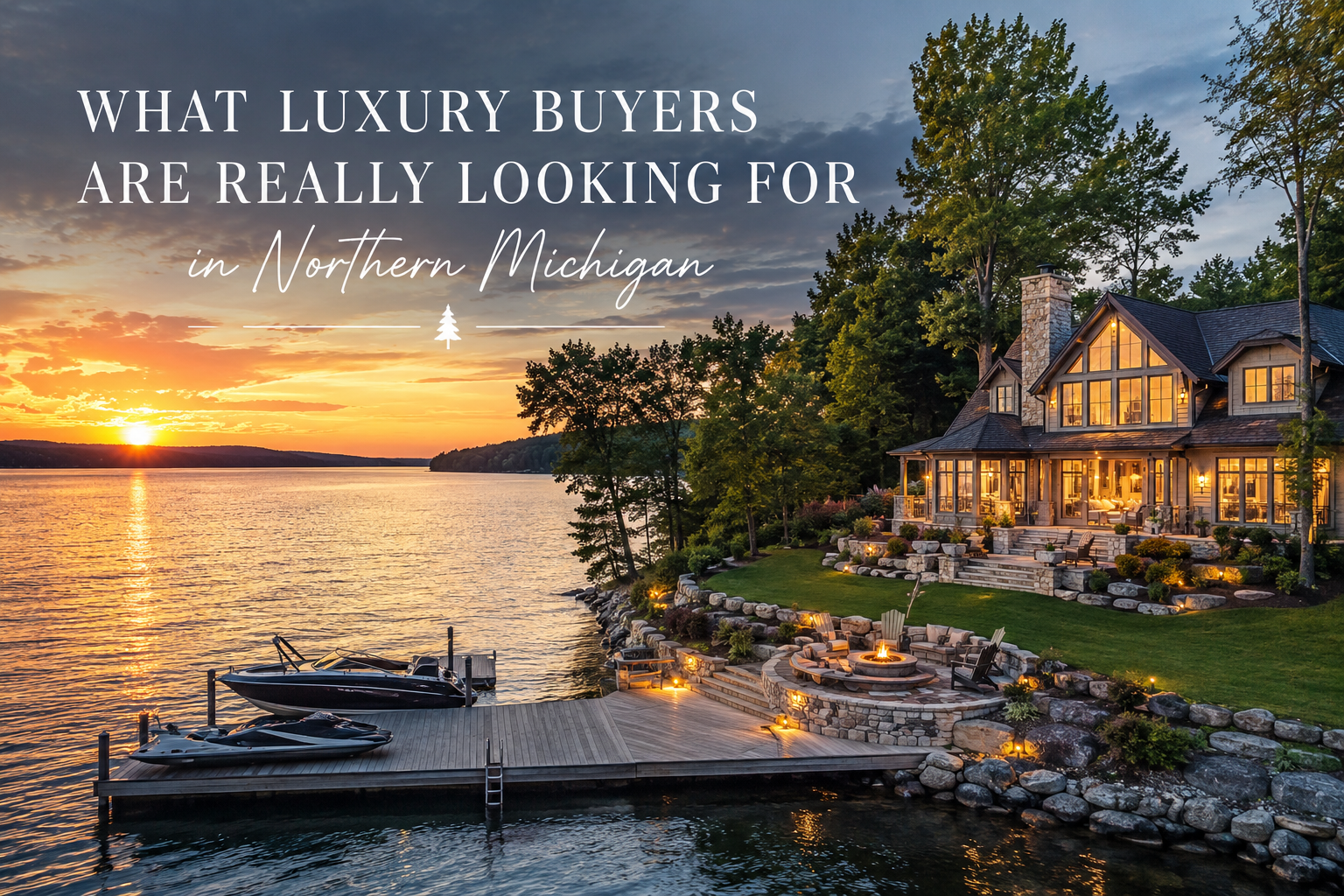 What Luxury Buyers Are Really Looking For in Northern Michigan