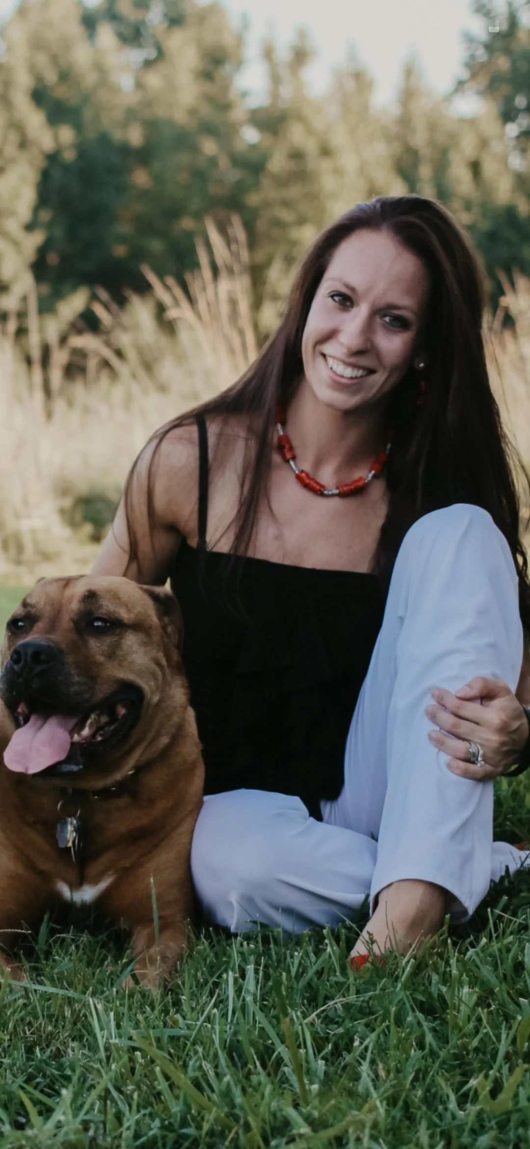 REALTOR Sierra Looney-Derby with Dog Porter