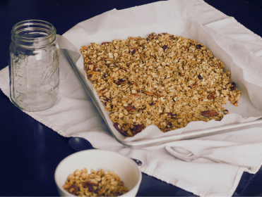 Granola croquant maison sans sucre raffiné