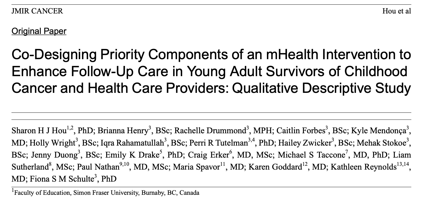 Screenshot of a research article about Health Interventions by Dr. Hou..webp