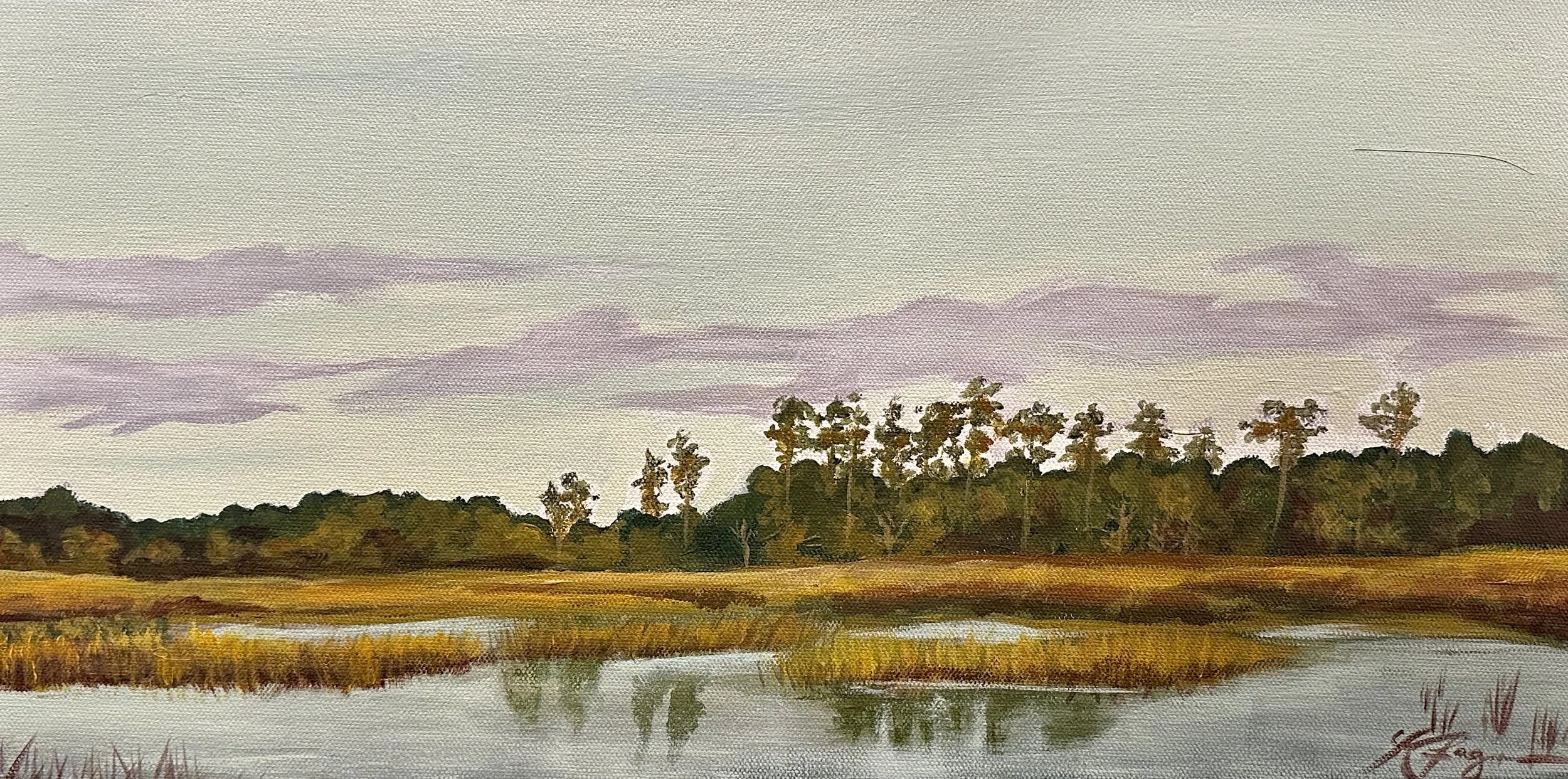 Memory from a Boat
Acrylic on Canvas